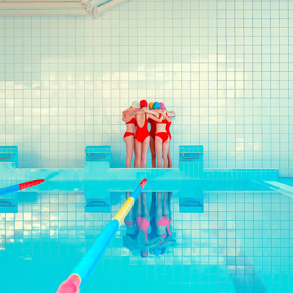 Mária Švarbová swiming group