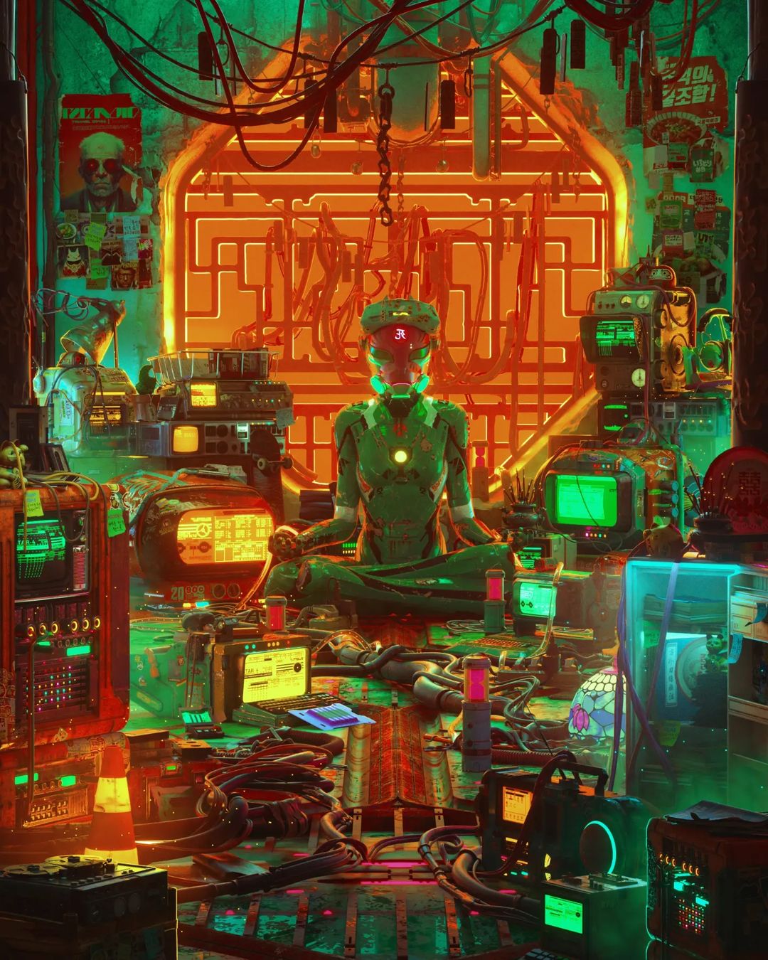 Zaki Abdelmounim Creatiflux cyberpunk hpo