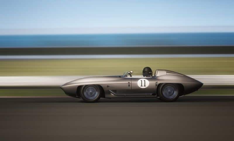 1959 corvette stingray raceR FOTOGRAFIA VINTAGE PORTADA