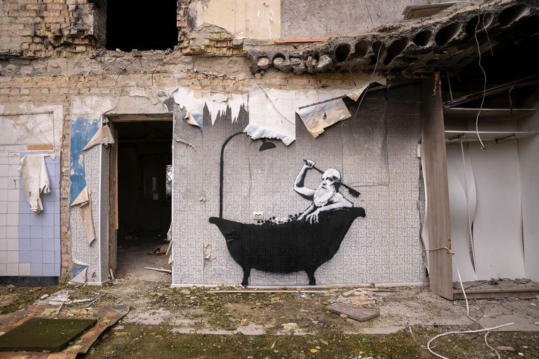 BANKSY EN UCRANIA