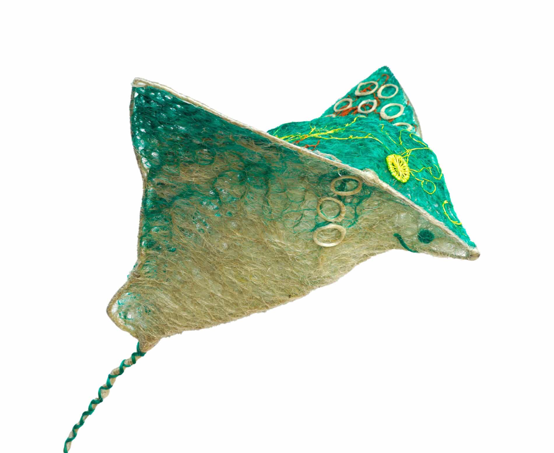 LynnetteGriffiths OrnateEagleRay GHOST NET COLLECTIVE RAYA