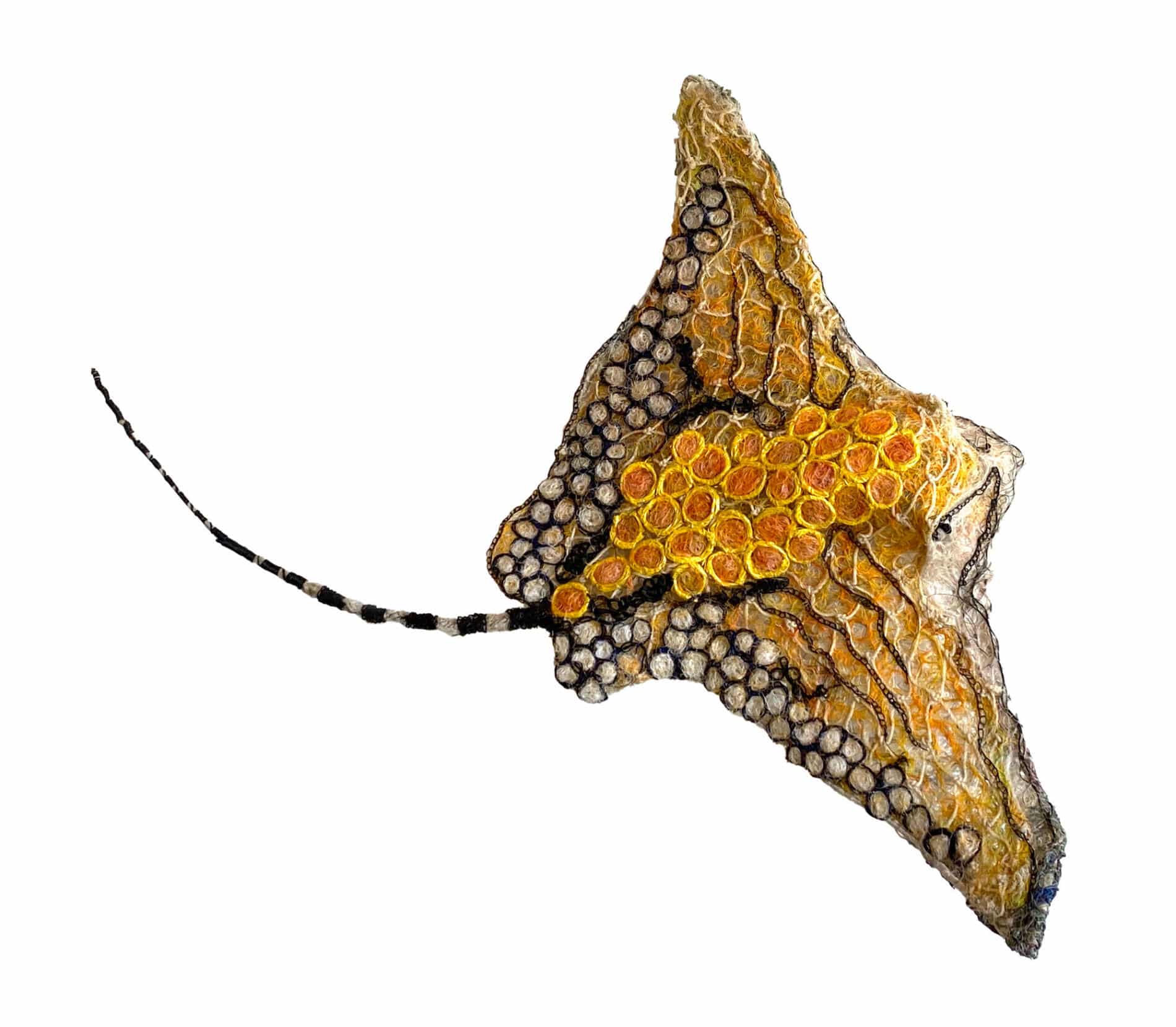 LynnetteGriffiths OrnateEagleRay GHOST NET COLLECTIVE