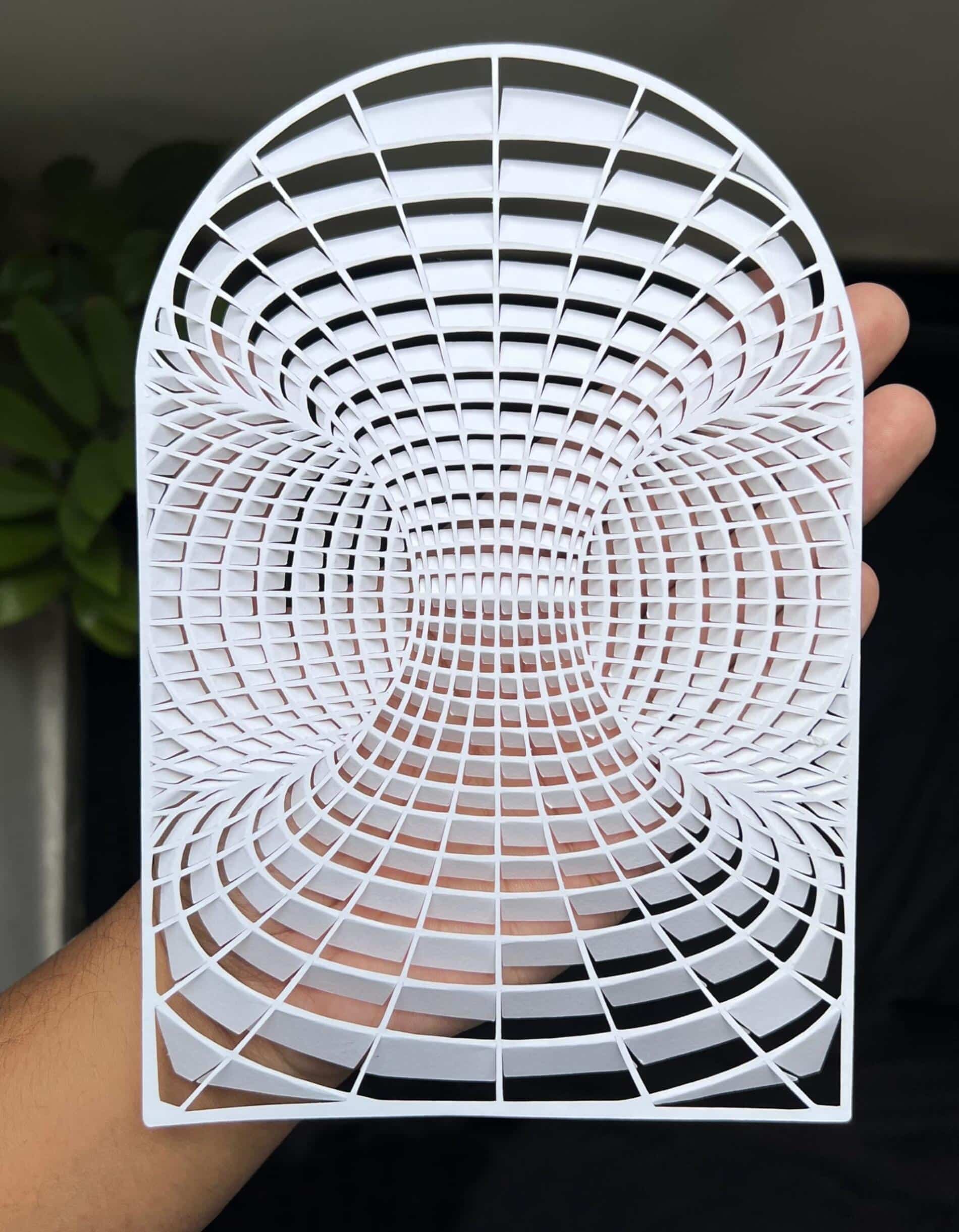 Parth Kothekar arte de papel