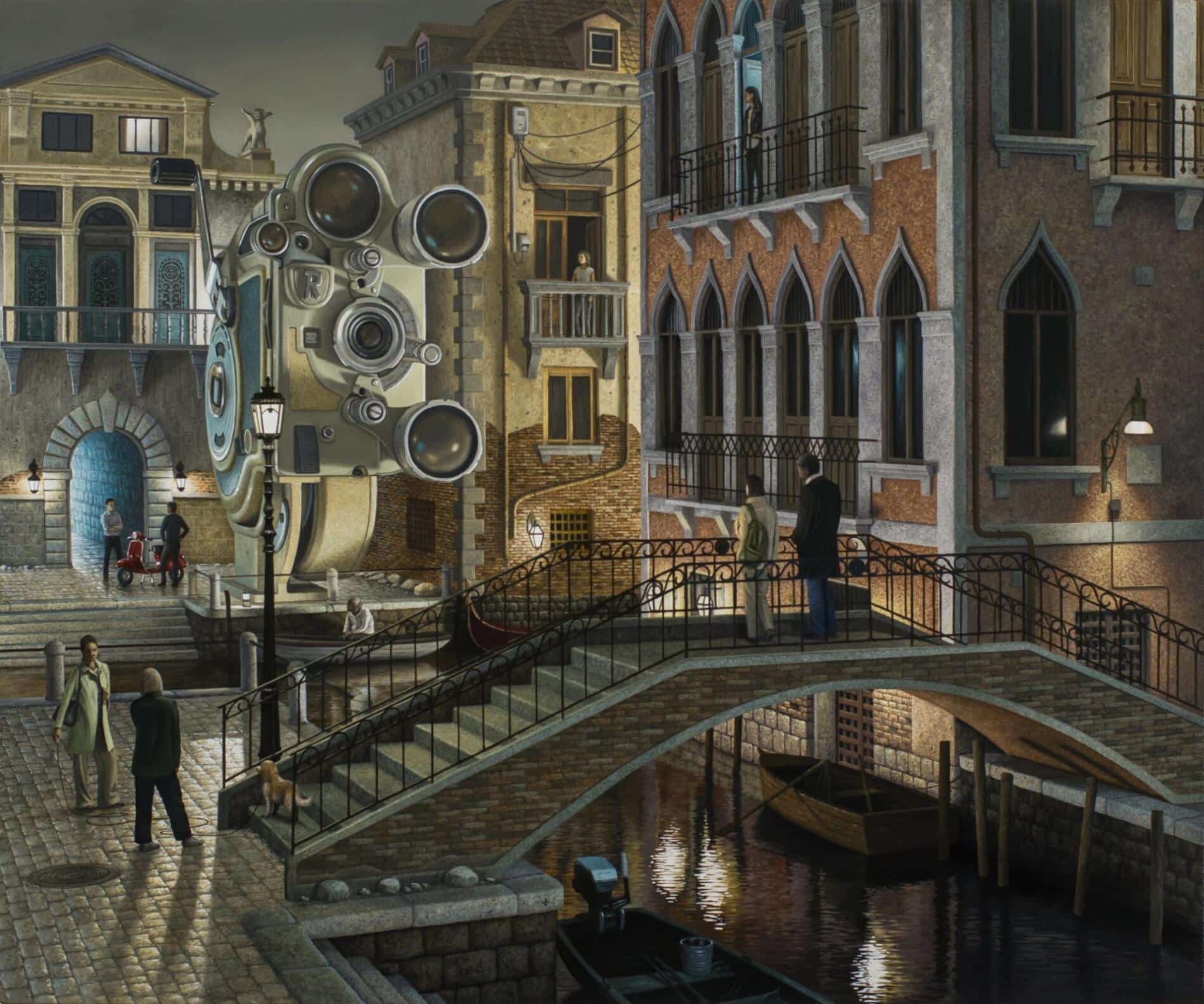 bartels jeff pintura hiper surreal Surveillance C16
