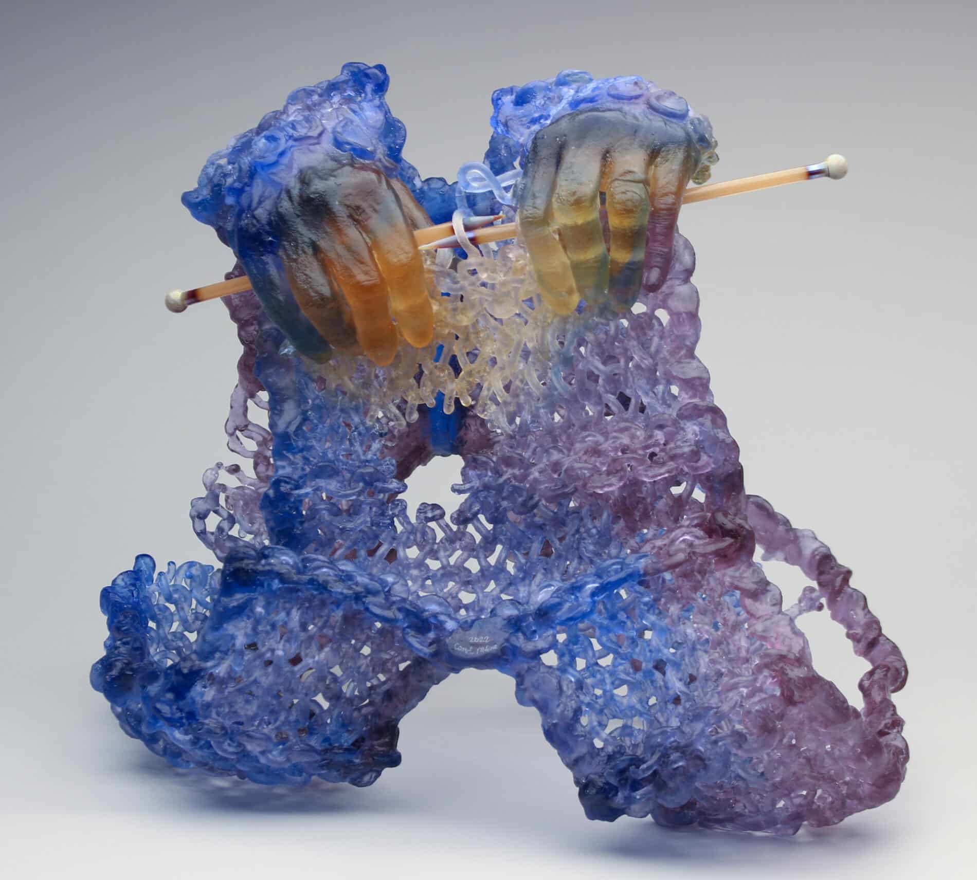 Carol Milne tejido cristal