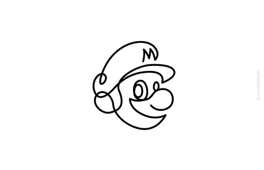 LOOOP CULTURA POPULAR LINEAL MARIO BROS