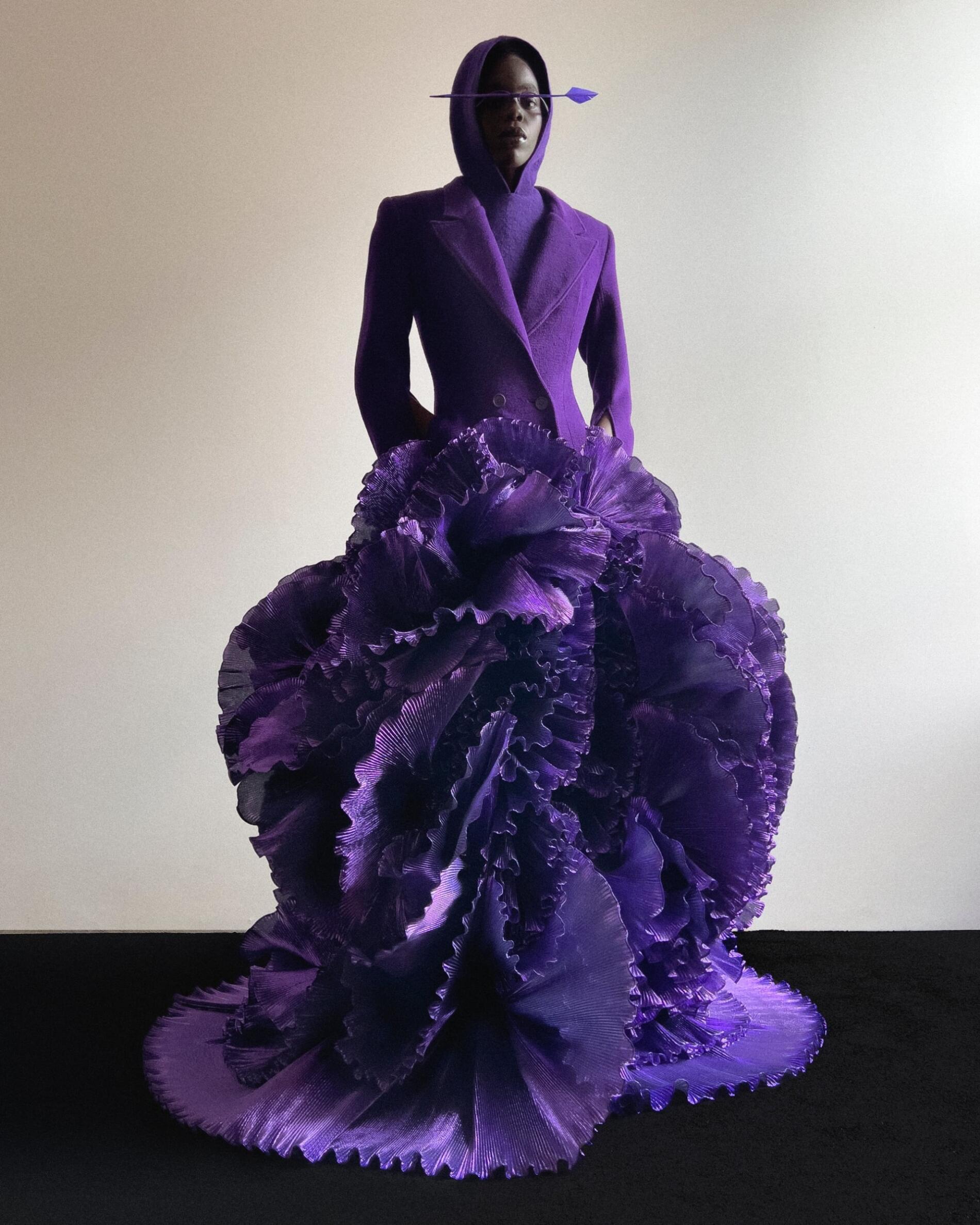 ROBERT WUN COLECCION MODA PV2023 VIOLETA
