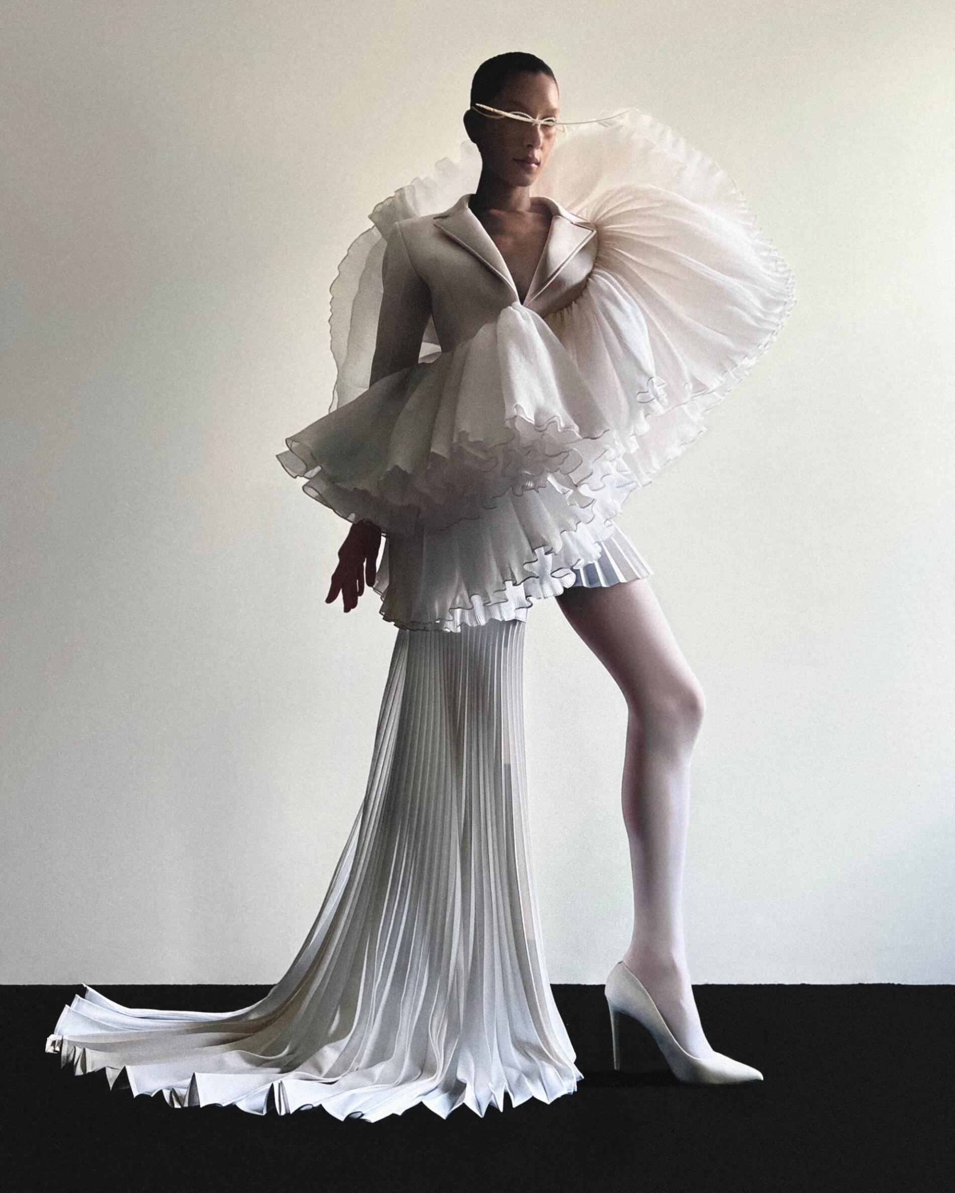 ROBERT WUN COLECCION MODA PV2023 WHITE