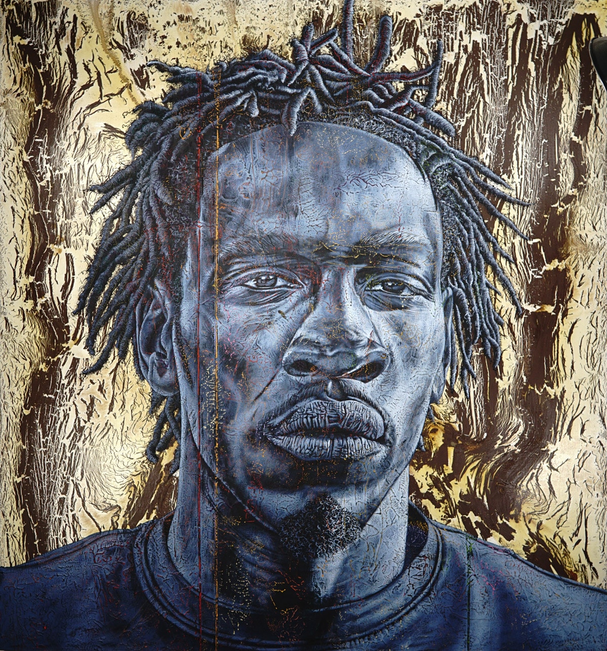 conteh retratos realistas rasta