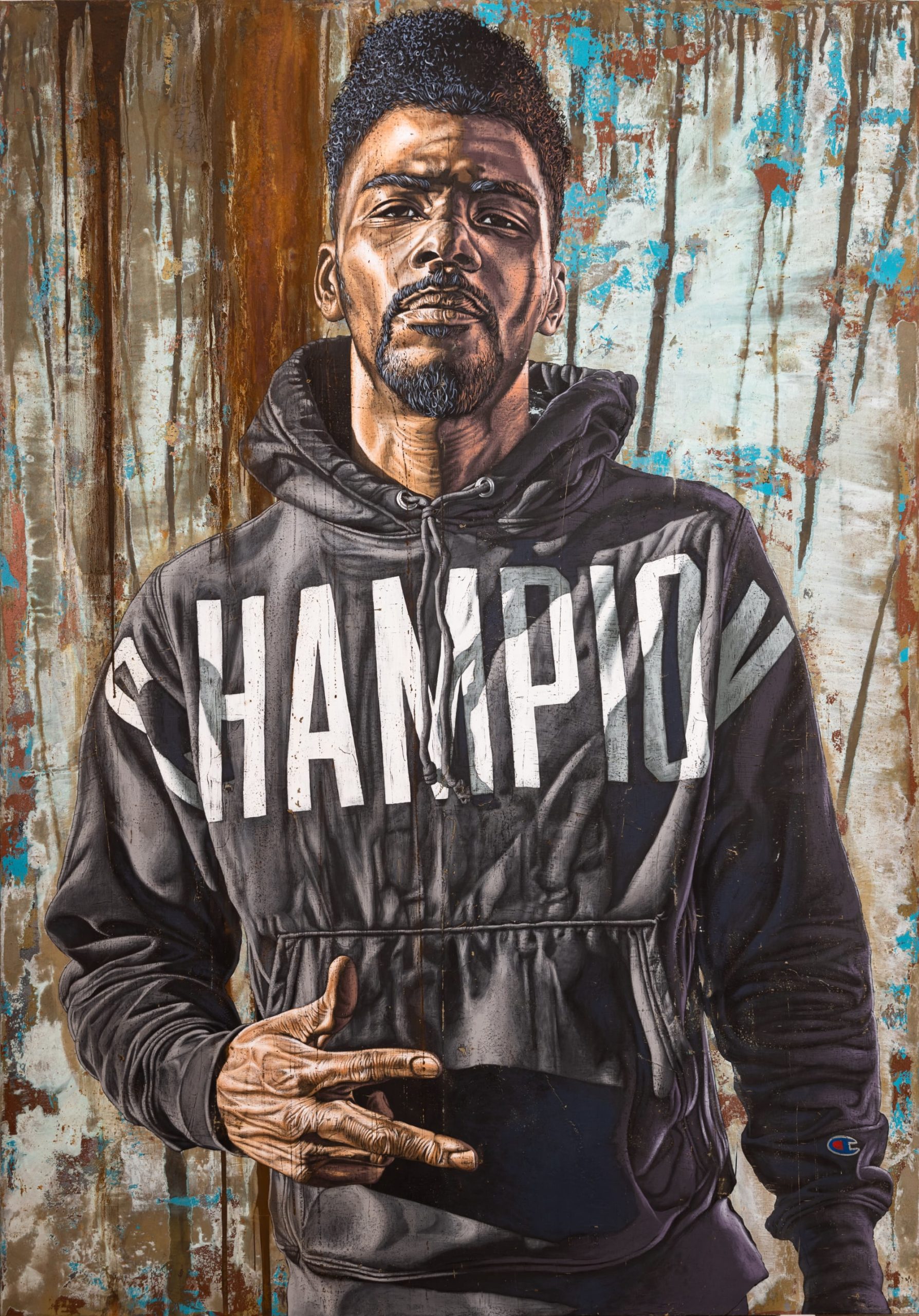 conteh retratos realistas