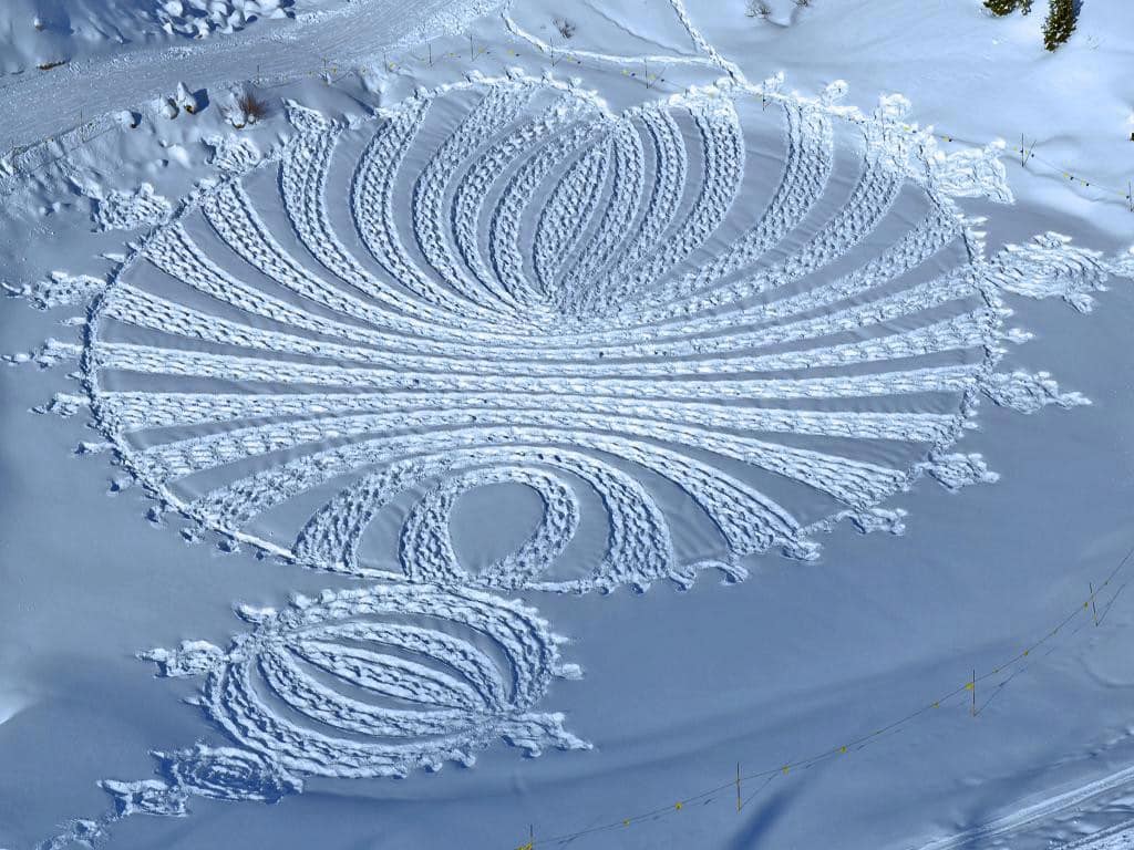 simon bake arte en la nieve l
