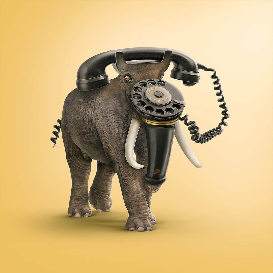 Ingo Lindmeier surreal elefante