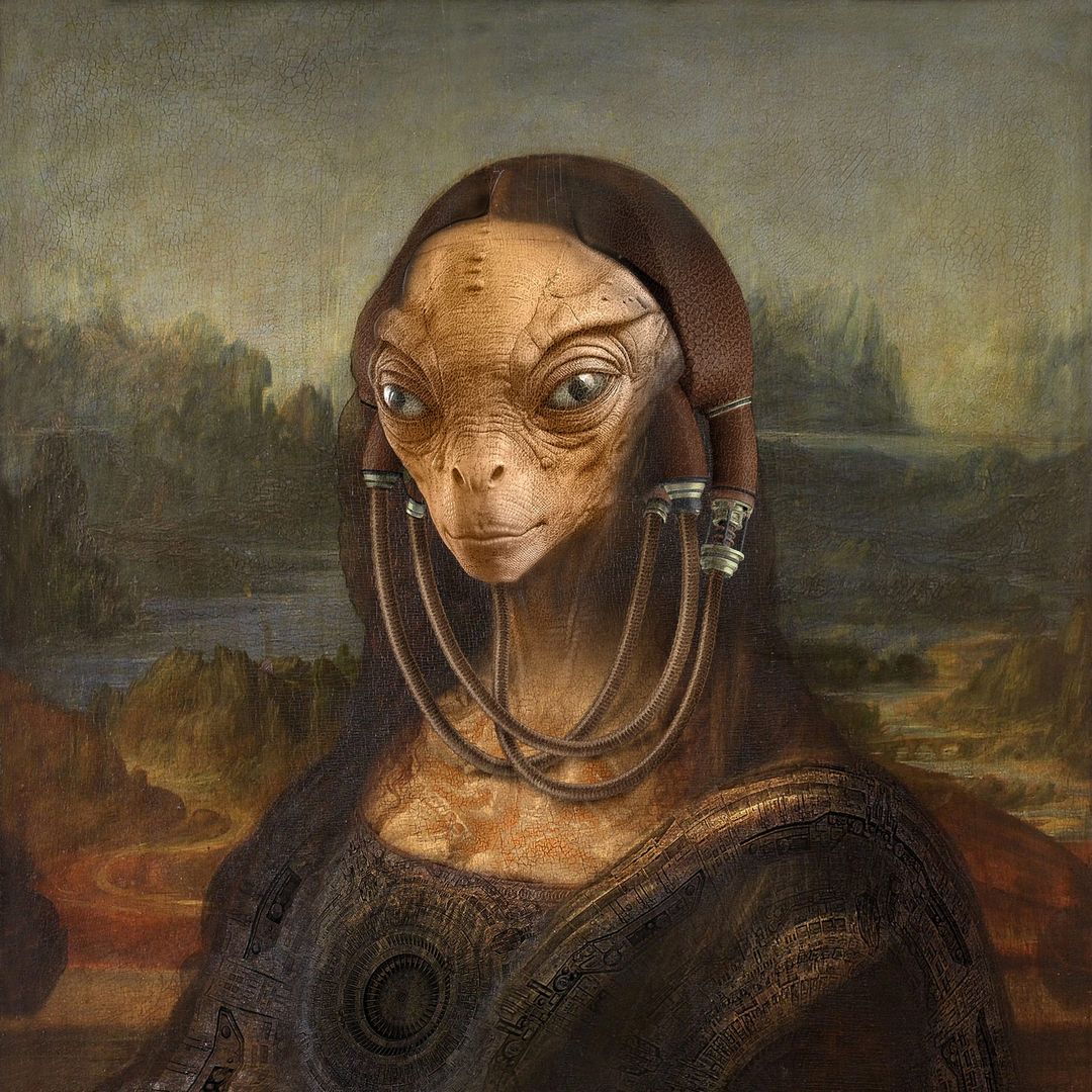 Ingo Lindmeier surreal monaliosa alien