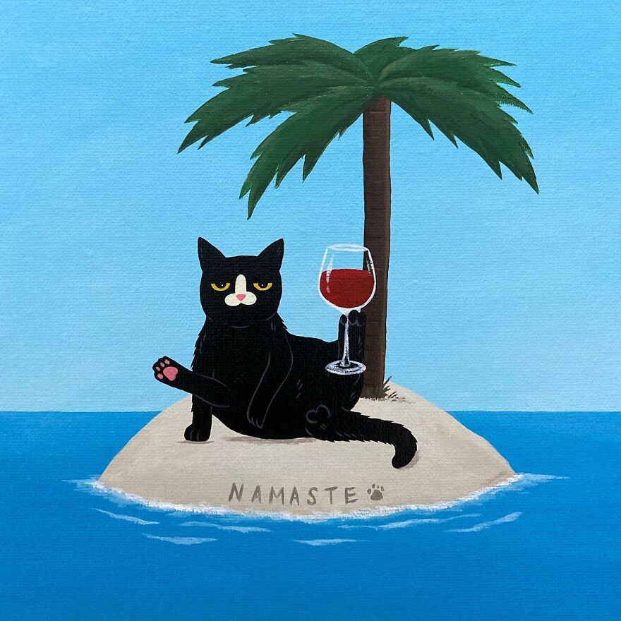 JK @st.aftercigs GATOS NAMASTE