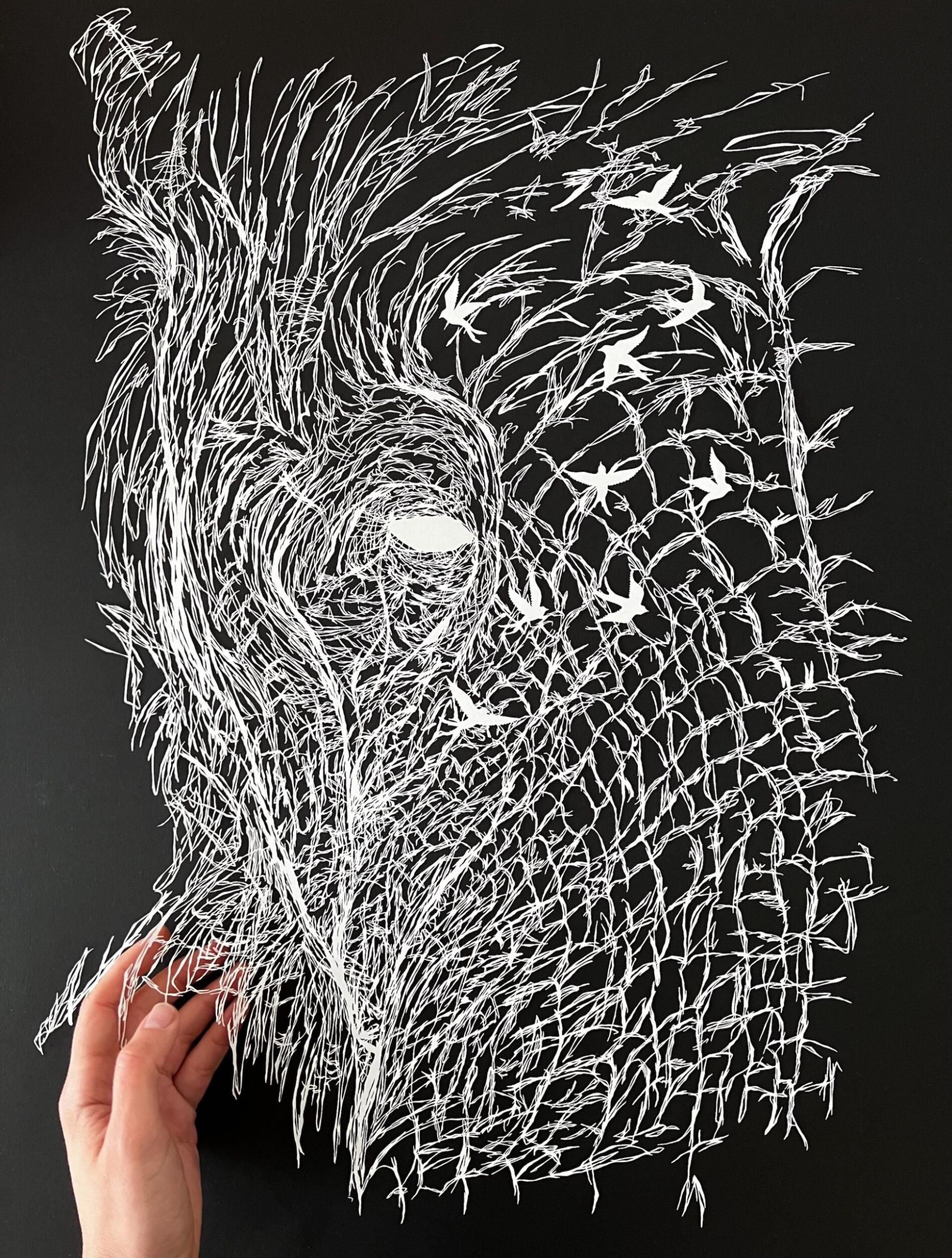 Maude White recortes de papel