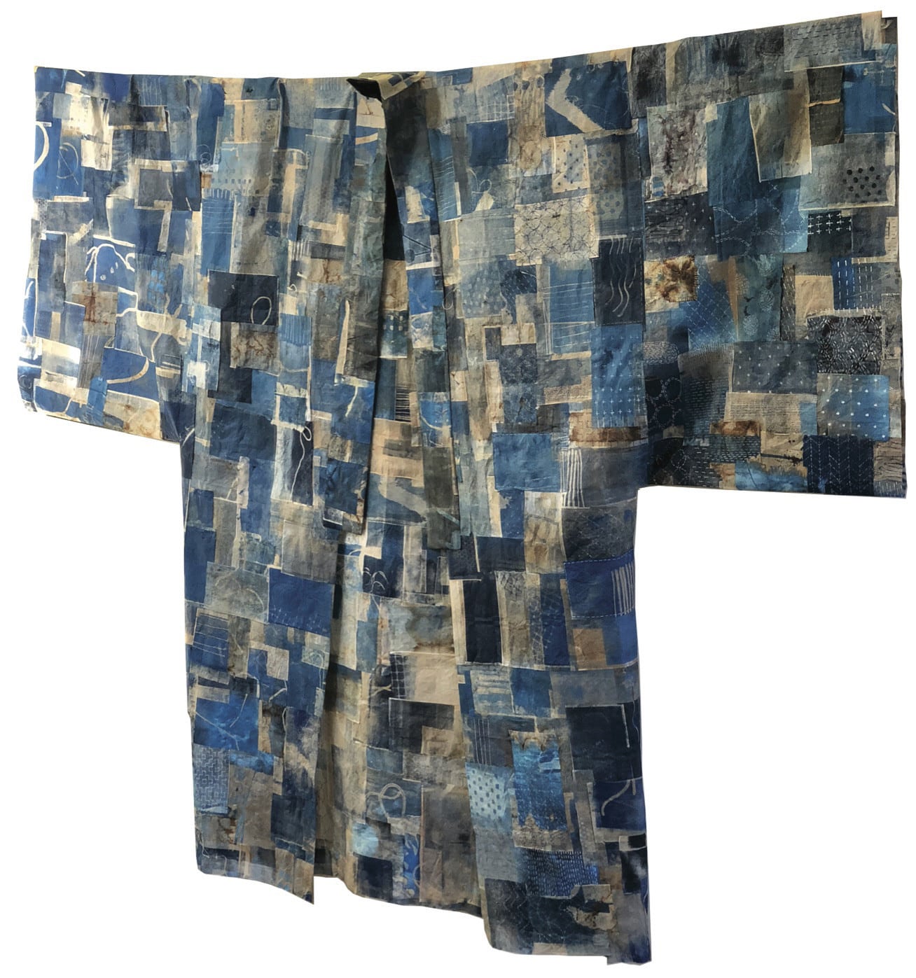 Ruby Silvious tea bag art kimono