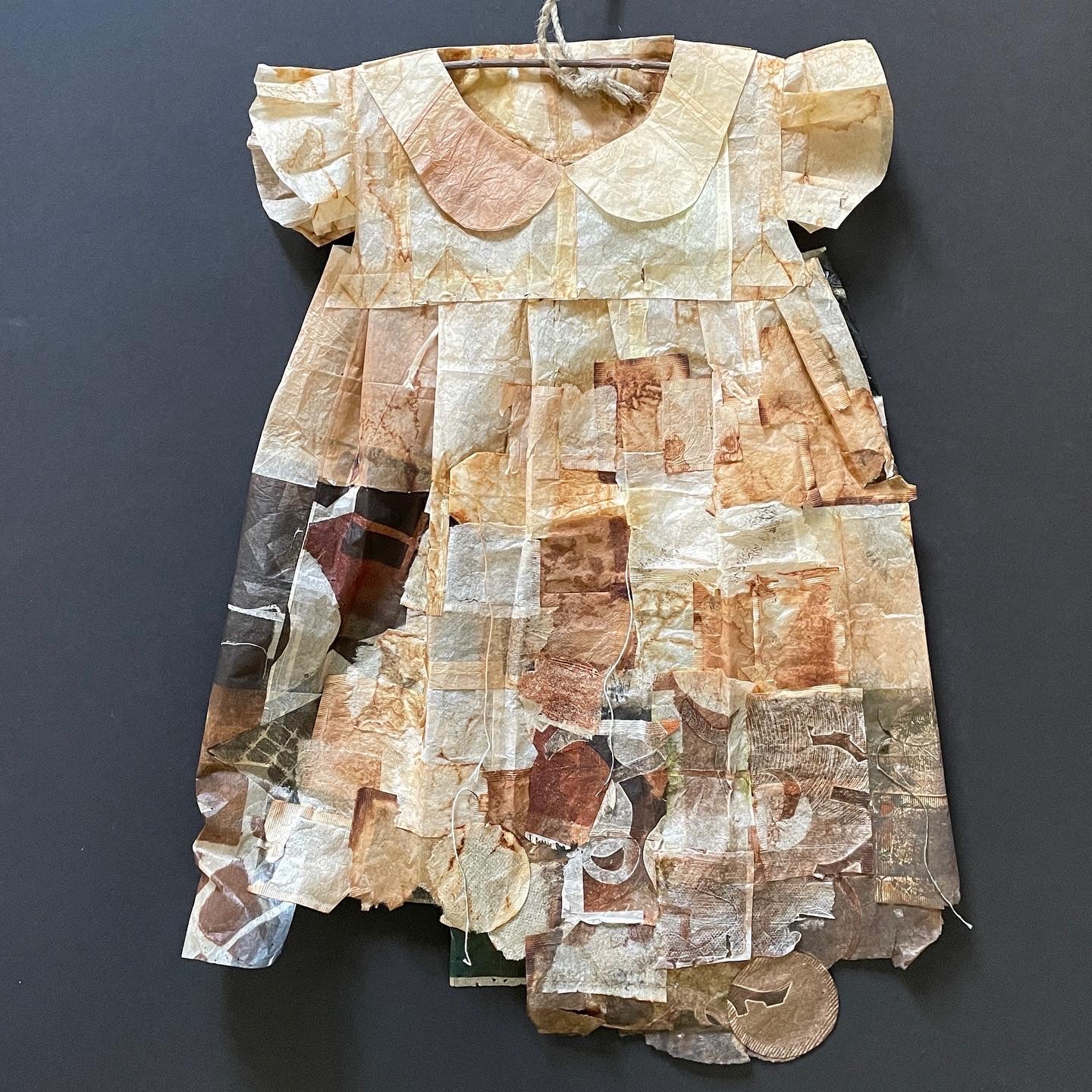 Ruby Silvious tea bag art
