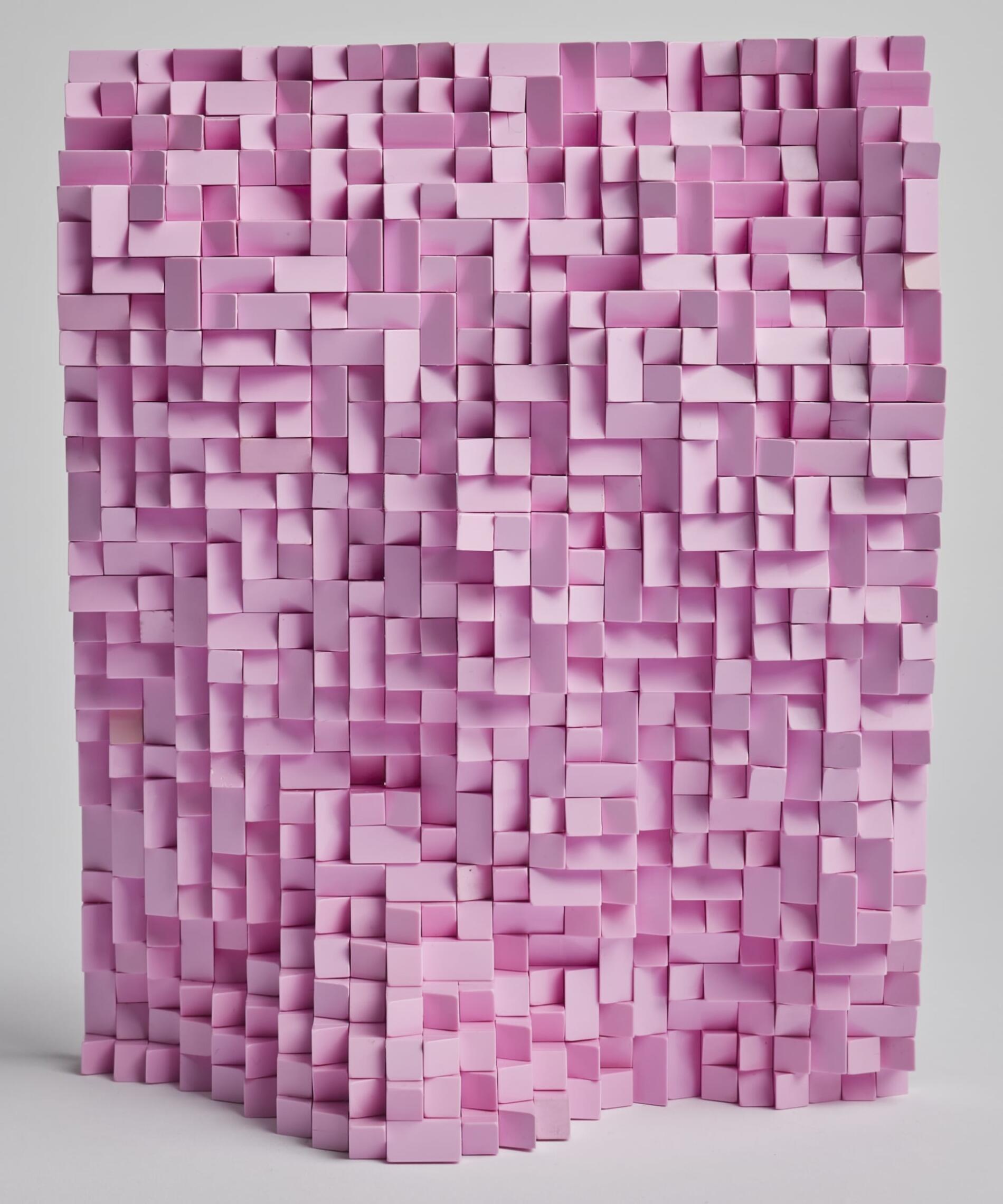 jan van schaik obra monocromatica lego rosa