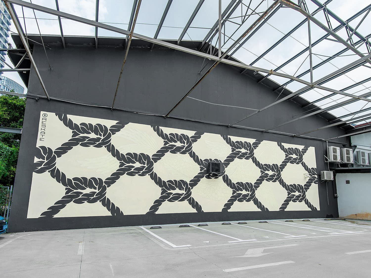 reskate murales luminosos conectivity day