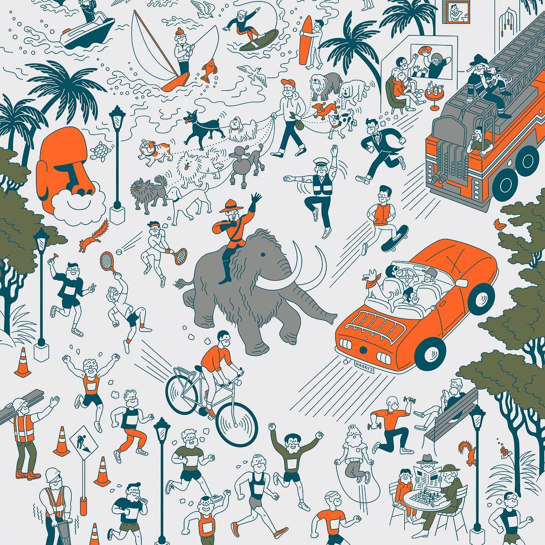 tomi um ilustraciones caoticas