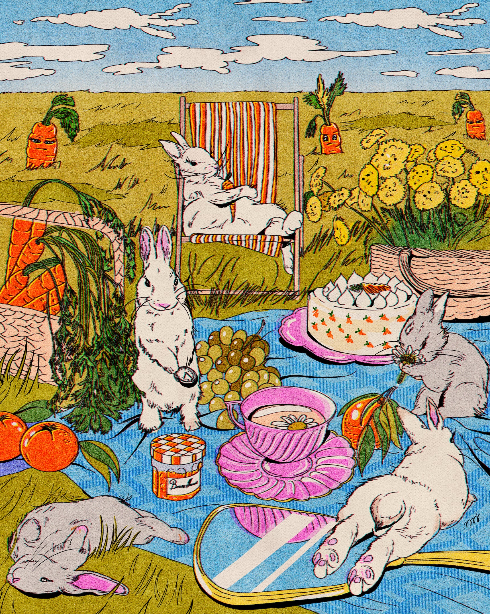 María Jesús Contreras mundos ilustrados conejos