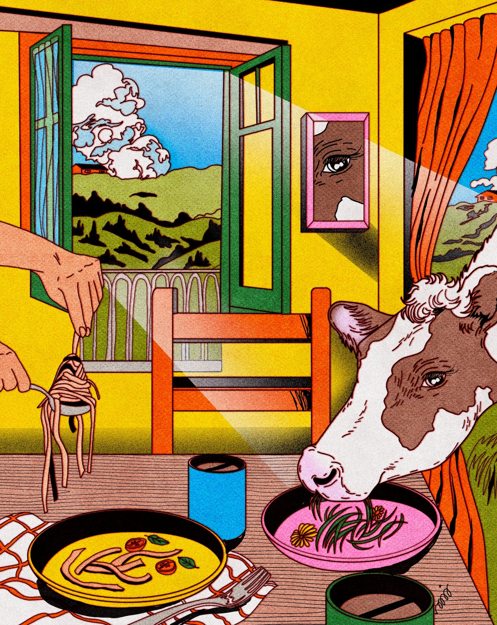 María Jesús Contreras mundos ilustrados veganos