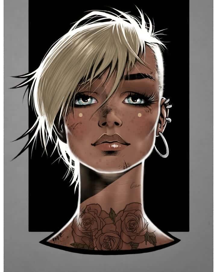 Stef Euphoria arte conceptual mujer