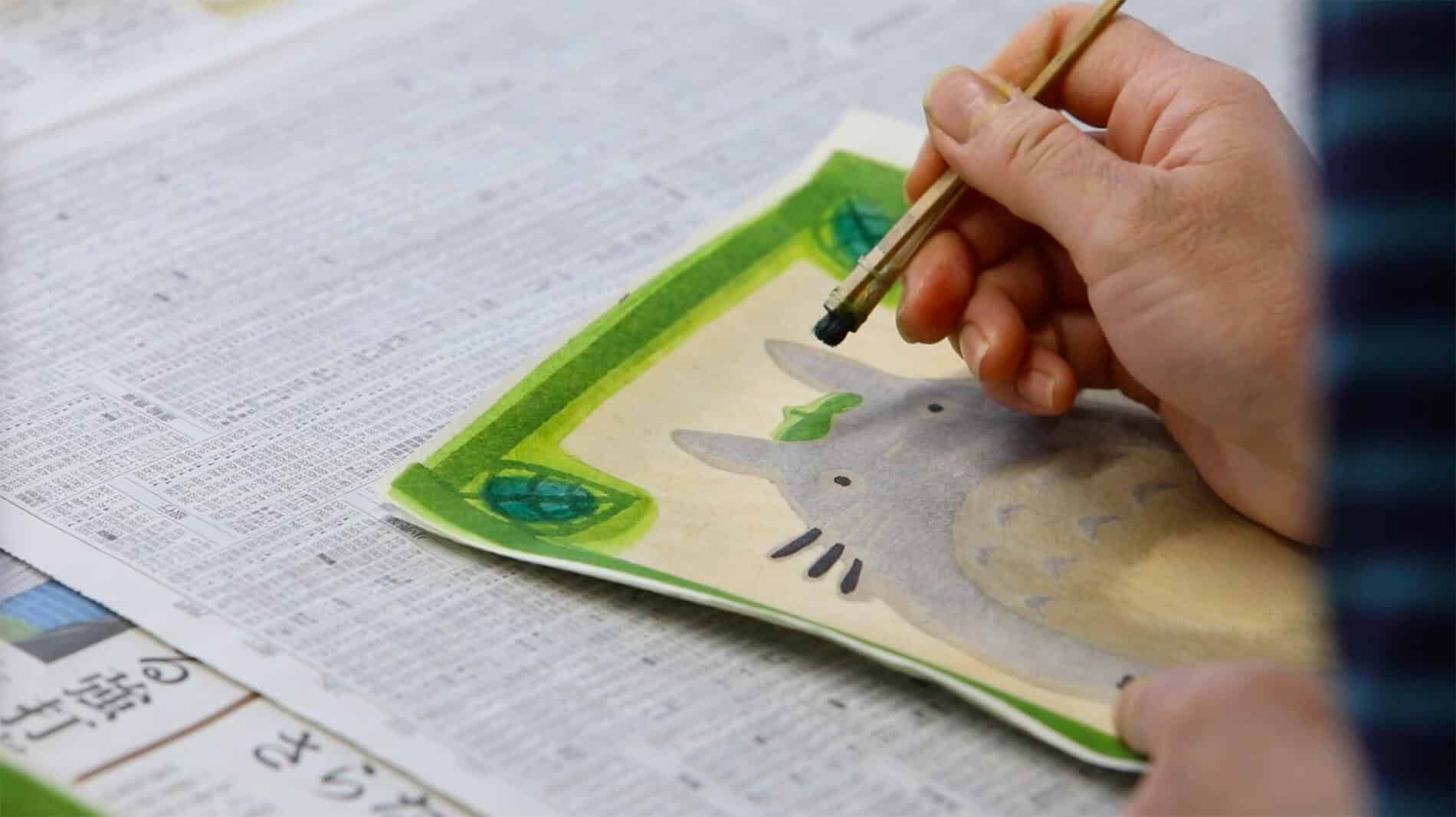 esculturas studio ghibli totoro dibujos