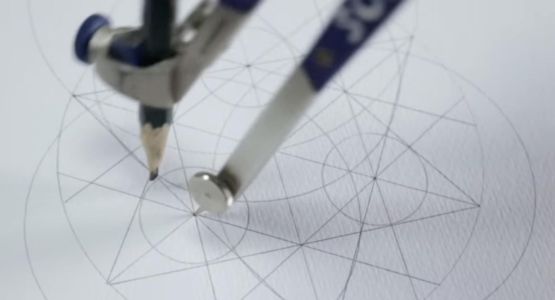 korven geometria compas y grafito