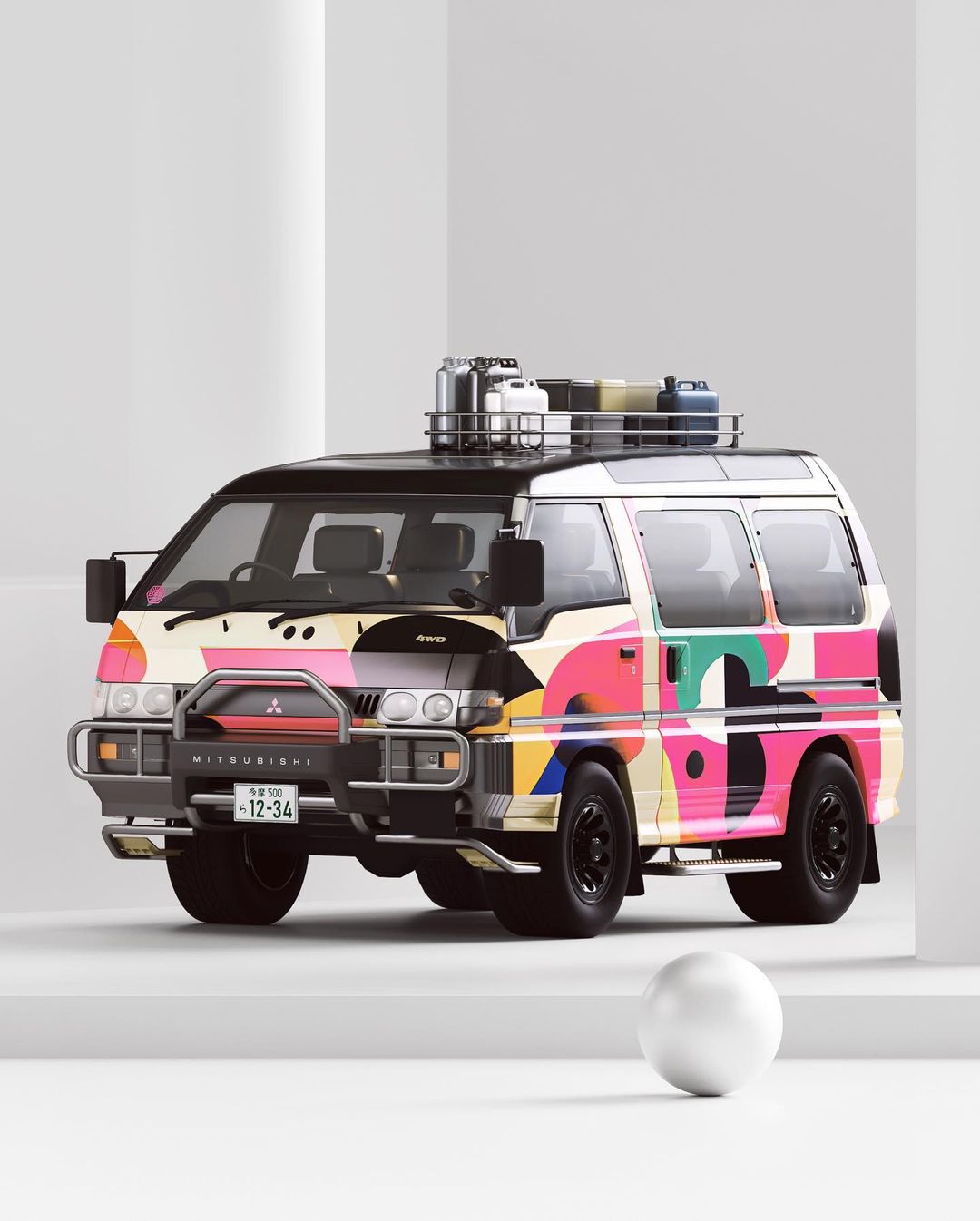 peter tarka 3d van mitsubishi