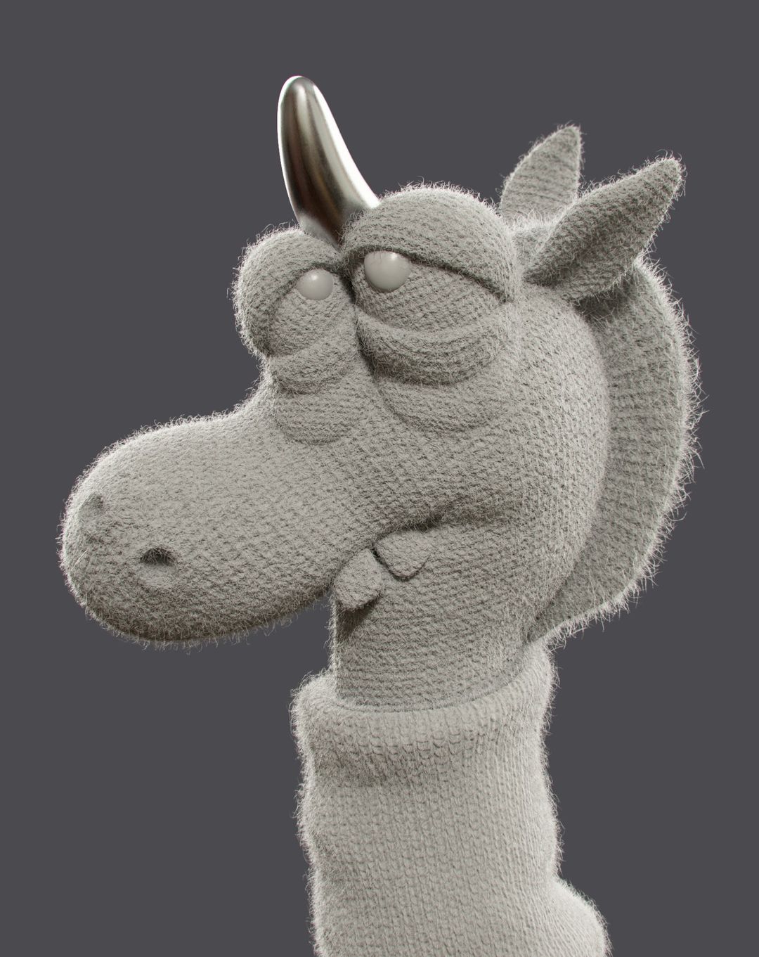 Akbar Erabiyan THE LAST OF US UNICORNIO RENDER