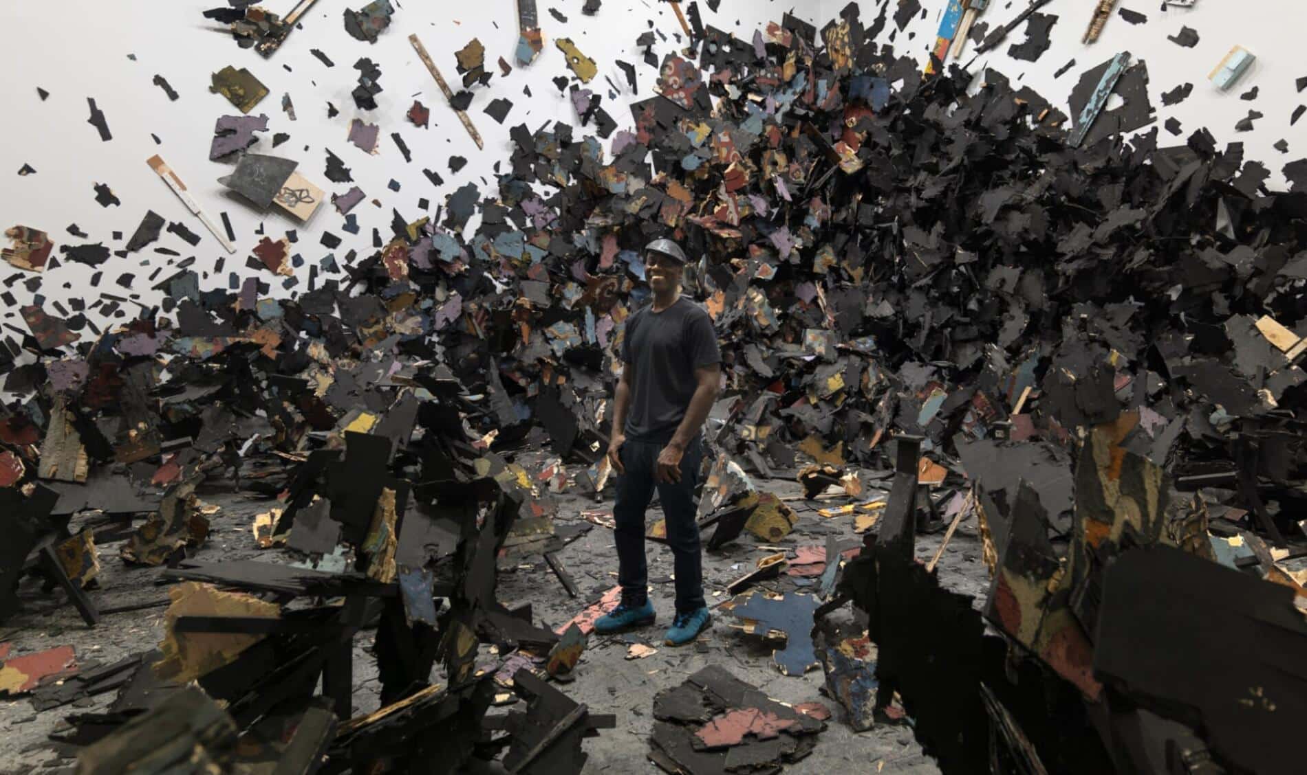 Leonardo Drew instalacion yorkshire he