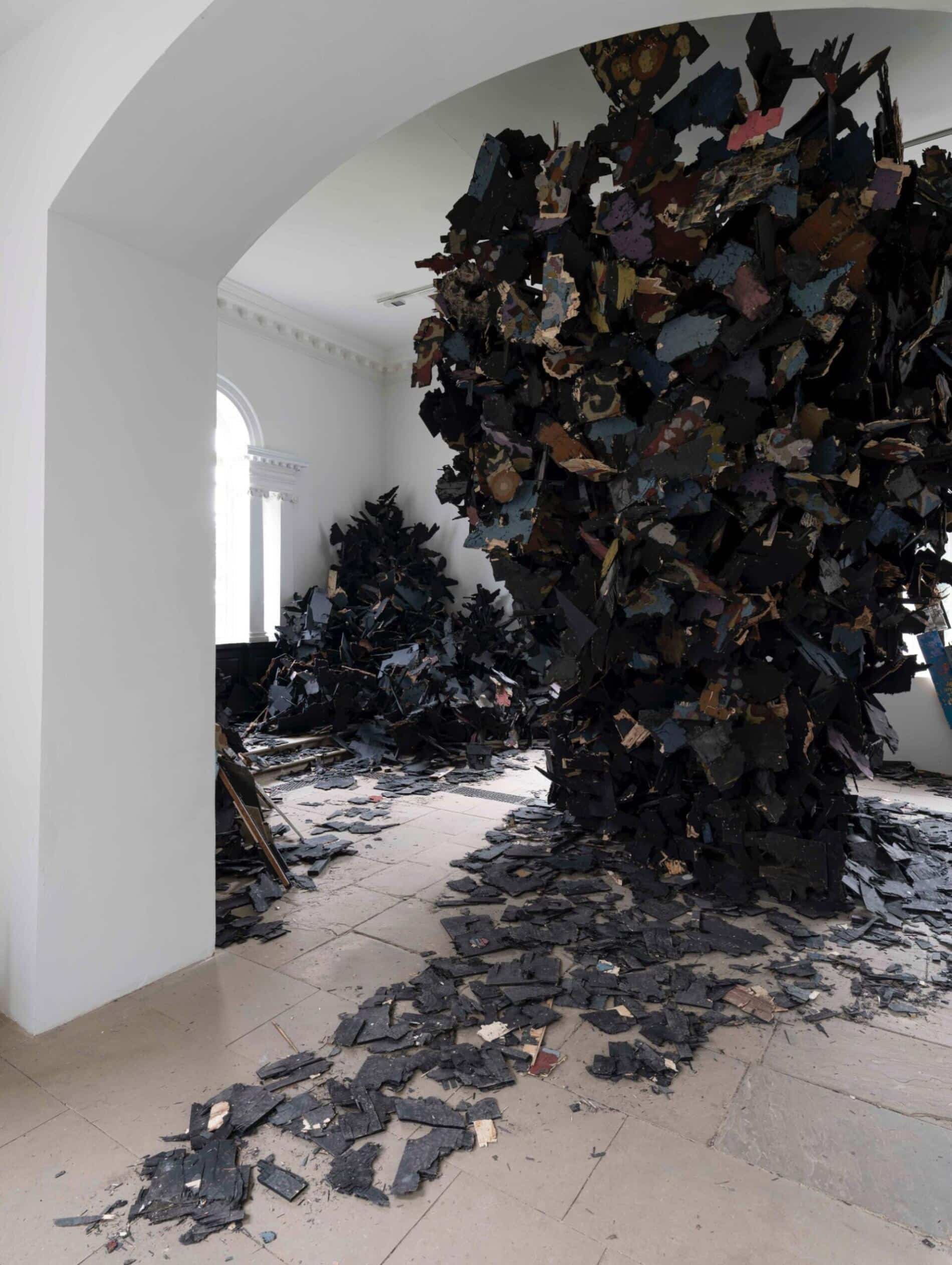 Leonardo Drew instalacion yorkshire