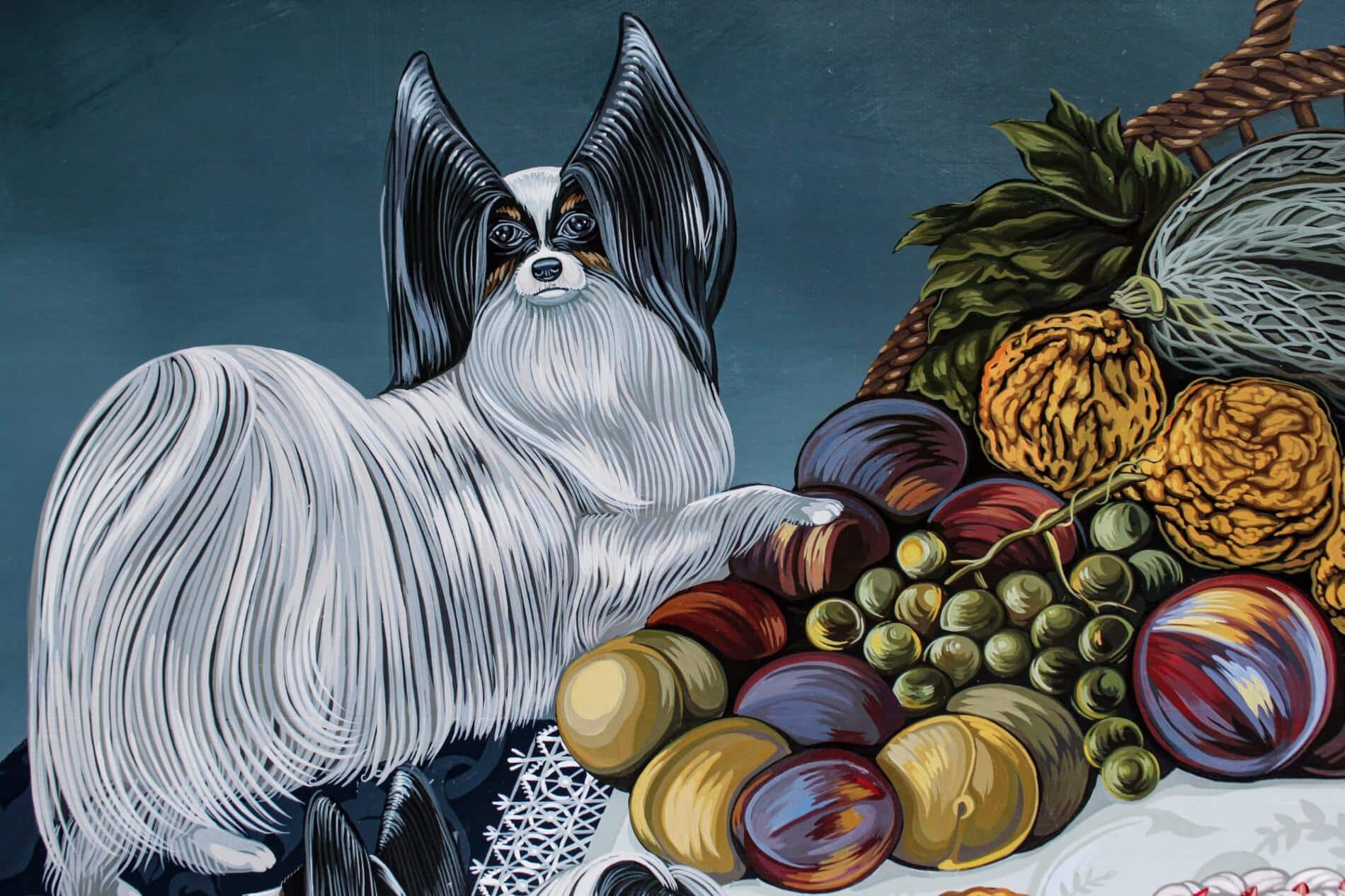 Sabrina Bockler bodegones caoticos perro