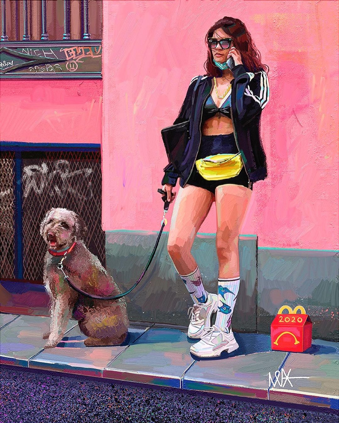 Alex de Marcos retratos mujer calle 2020