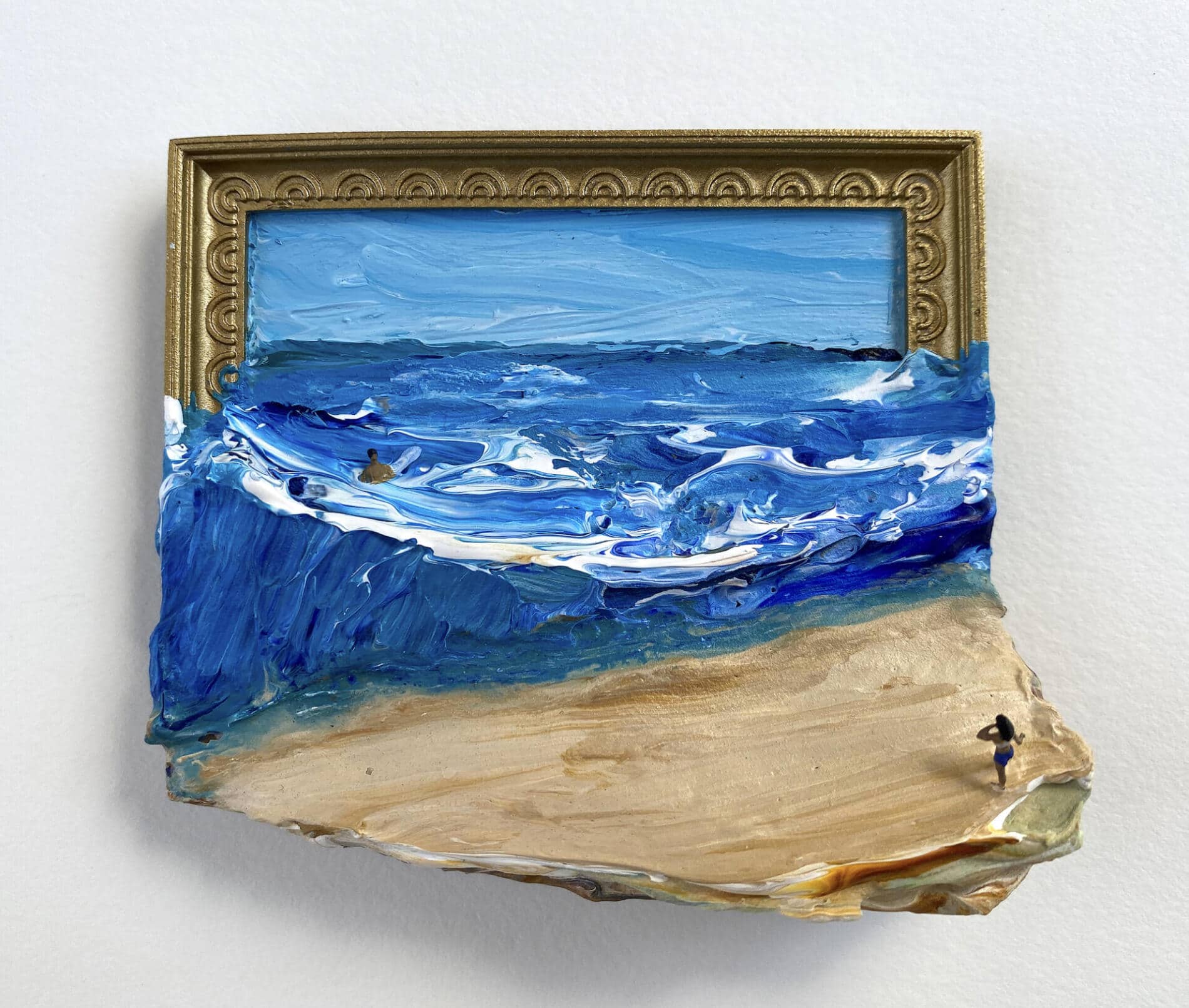 Barry Hazard PLAYA pintura miniatura