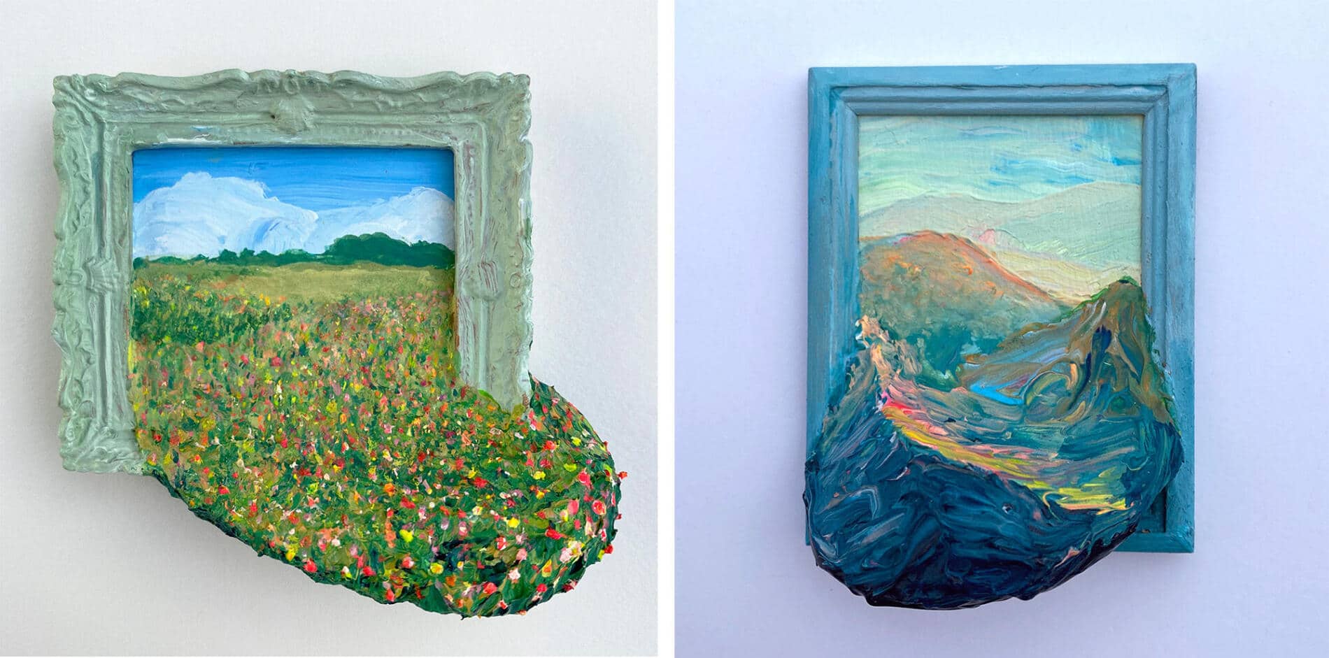 Barry Hazard miniatura paisajes