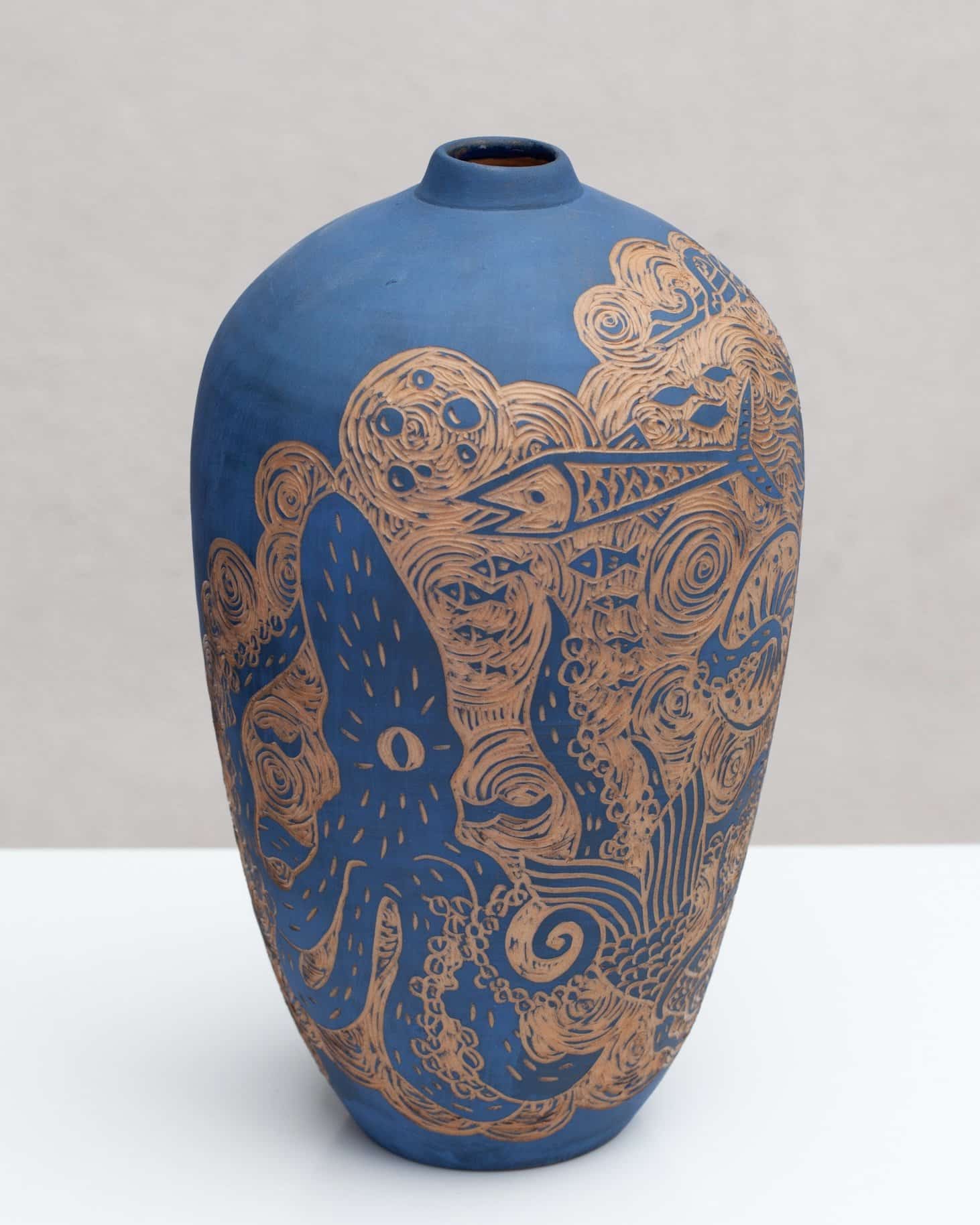 CLARA HOLT ceramica jarron