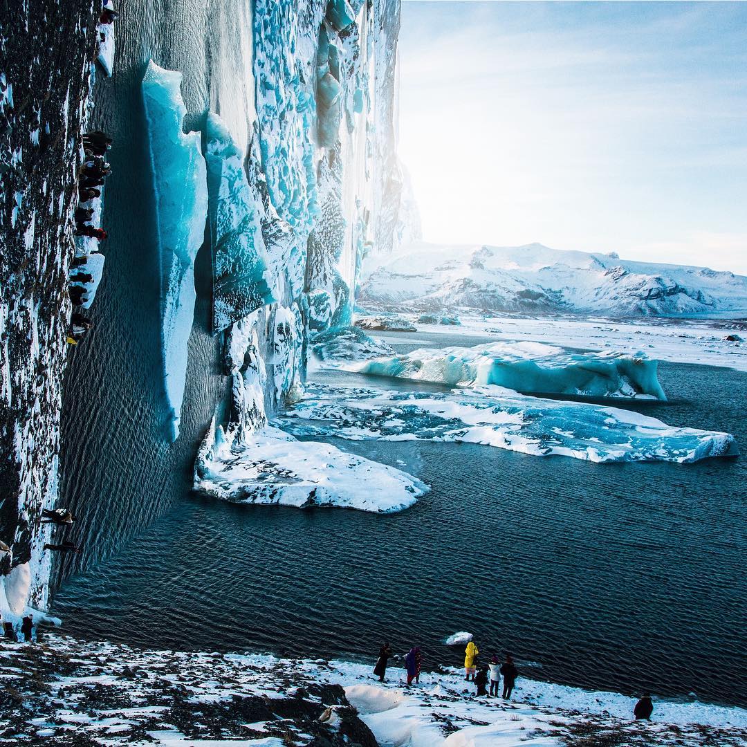 Jati Putra Pratama paisaje surreal hielo