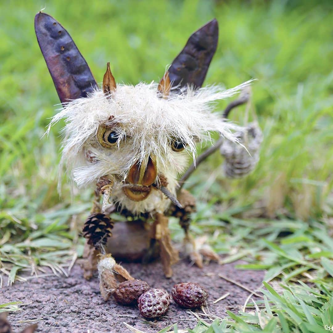 Sylvain Trabut personajes de naturaleza despeluque