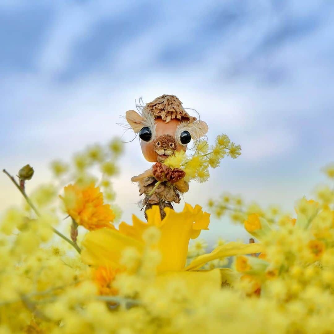 Sylvain Trabut personajes del bosque primavera
