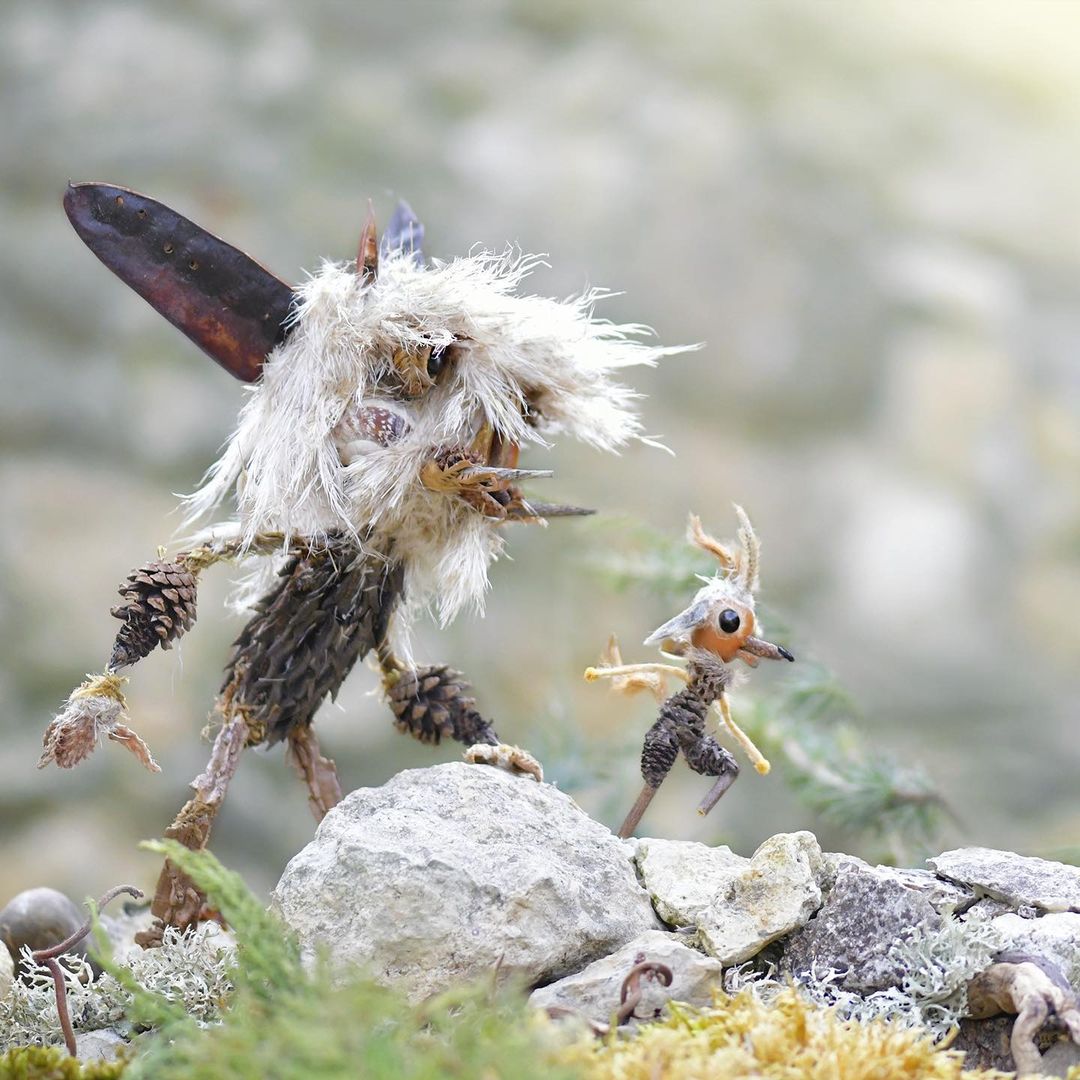 Sylvain Trabut universo vegetal personajes