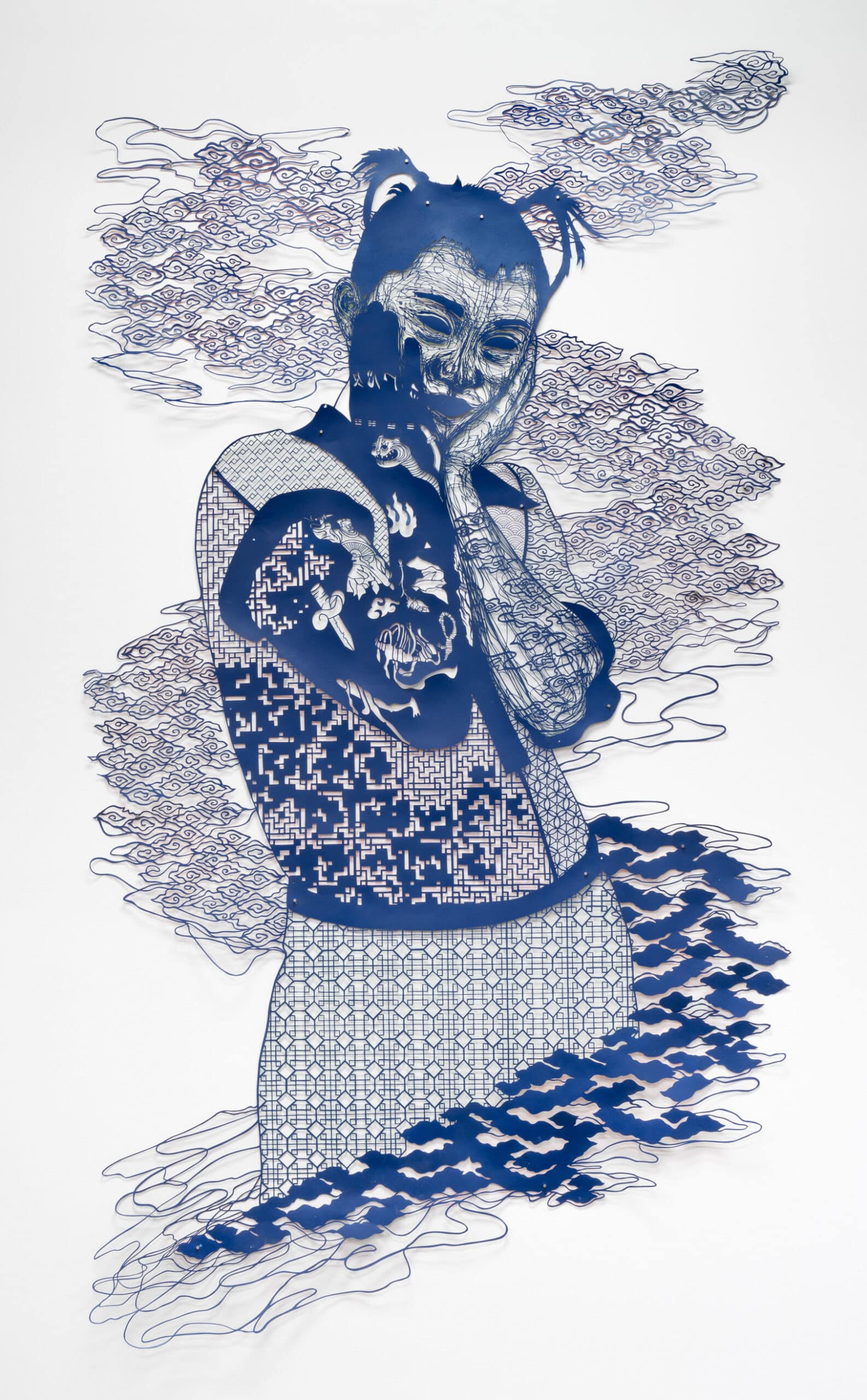 ANTONIUS BUI OBRA DE PAPEL RETRATOS TATTOOS