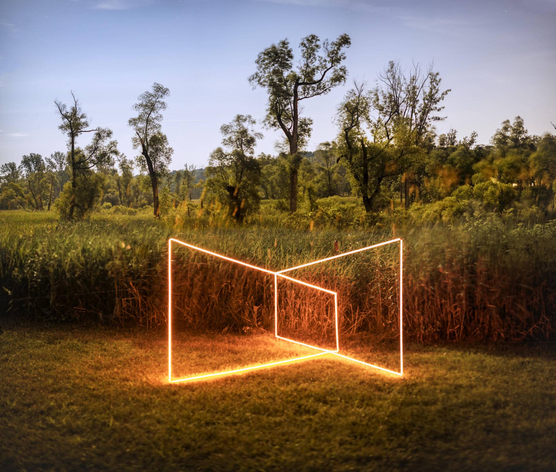 Barry Underwood esculturas luminosas