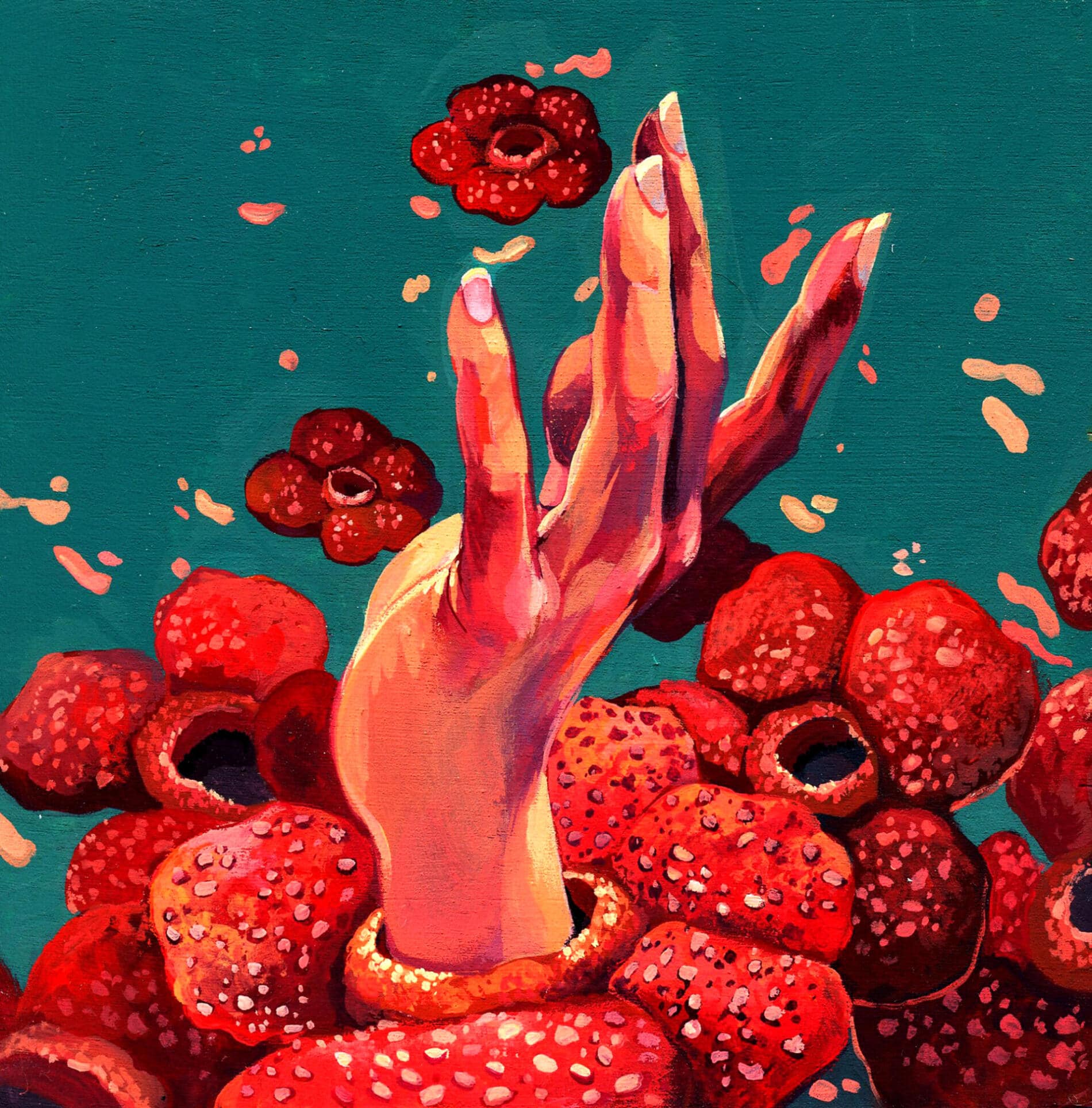 Malisa Suchanya pintura manos