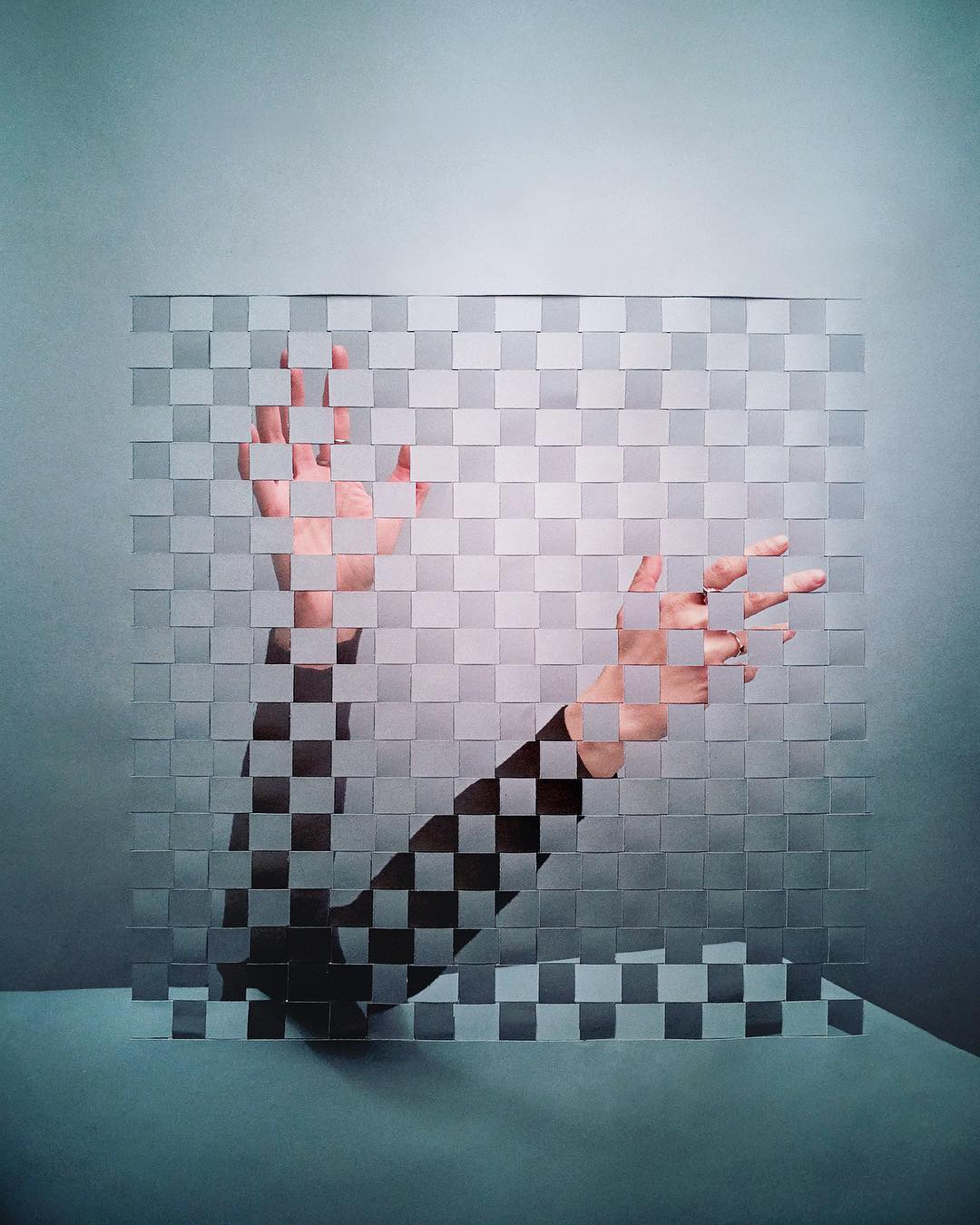 ALMA HASER RETRATOS FUTURISTAS TECNICAS DE PAPEL