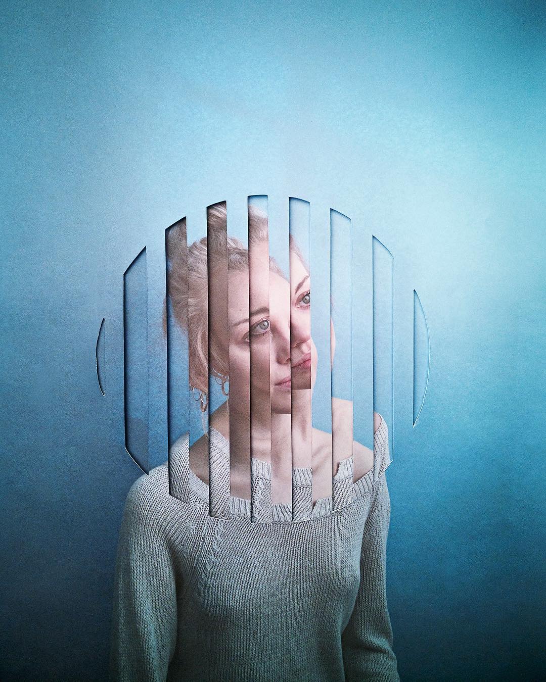 ALMA HASER RETRATOS FUTURISTAS TECNICAS