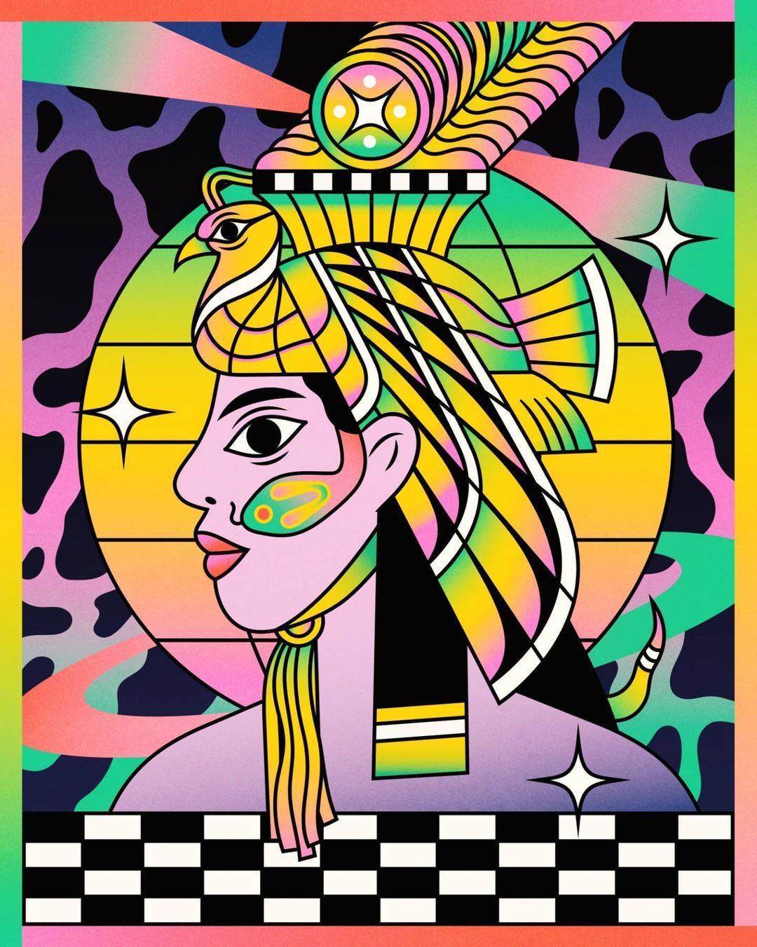 Dalkhafine ilustracion cleopatra