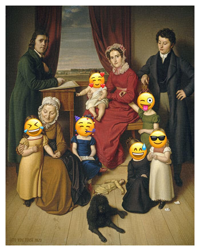 Dito Von Tease emoji paint