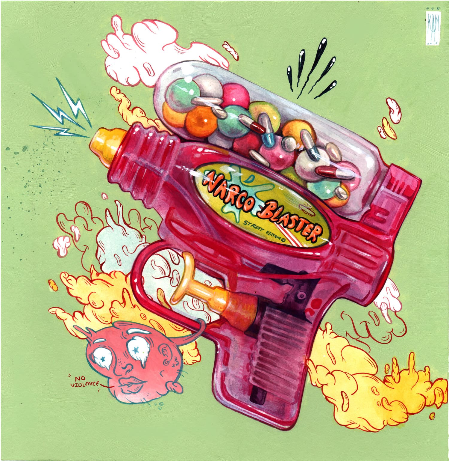 Kayla Mahaffey inocencia acrilicos narco blaster